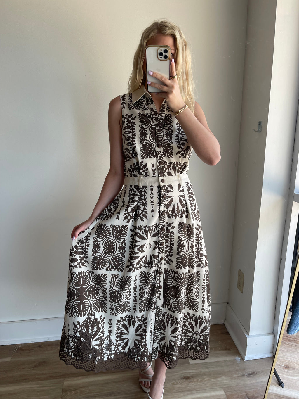 Lexi Linen Midi Dress