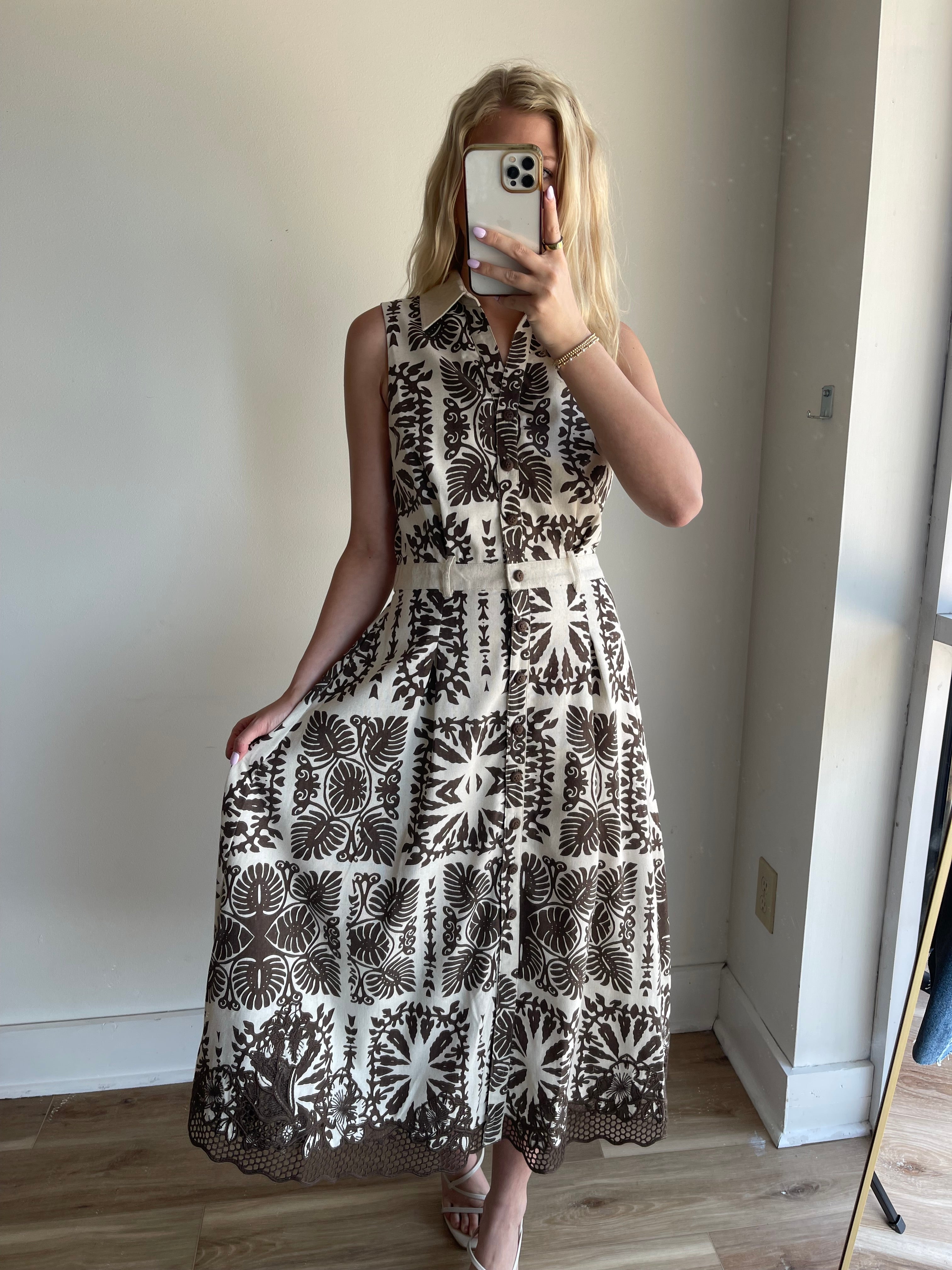 Lexi Linen Midi Dress