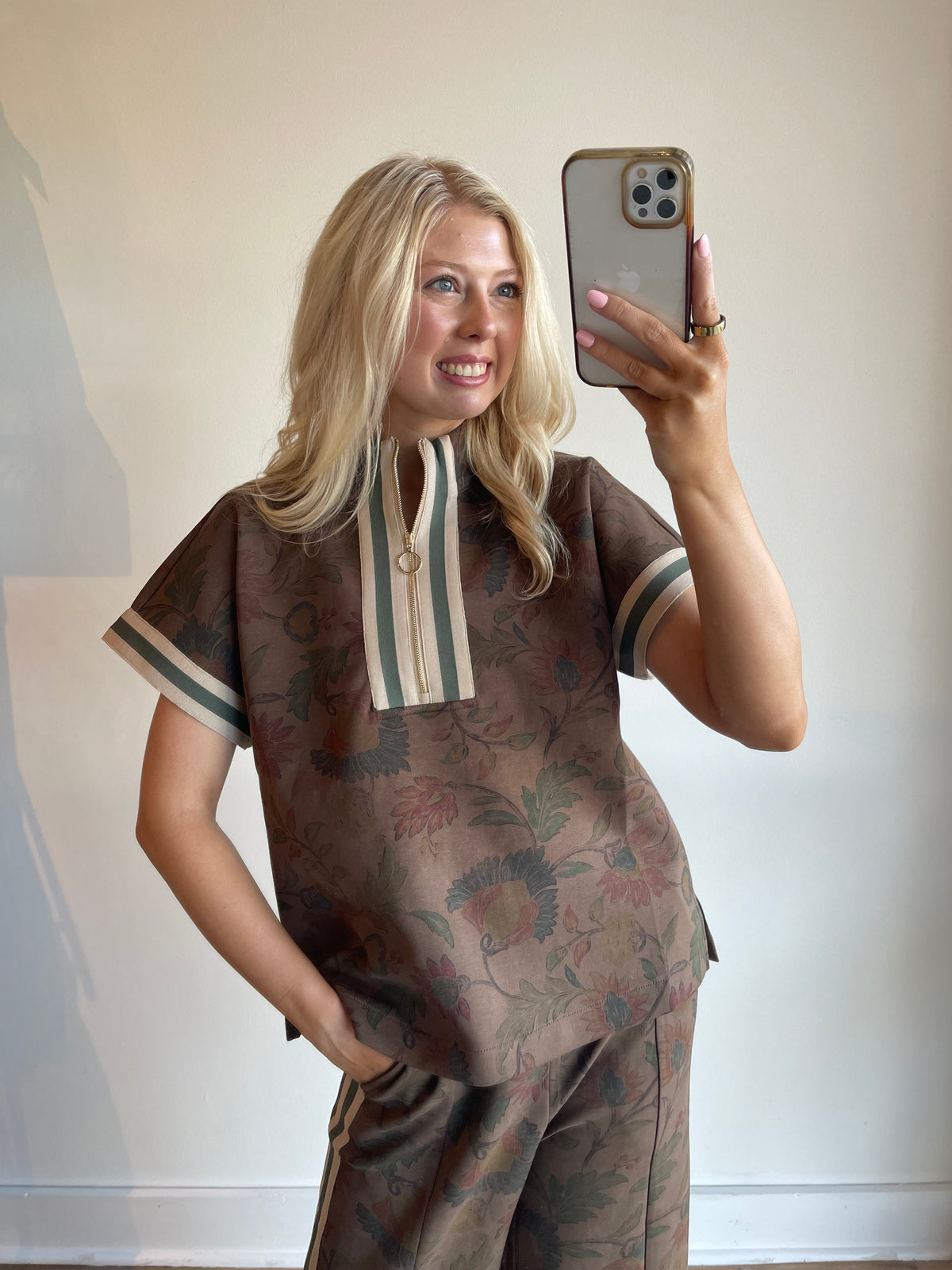 Claudia Floral Top