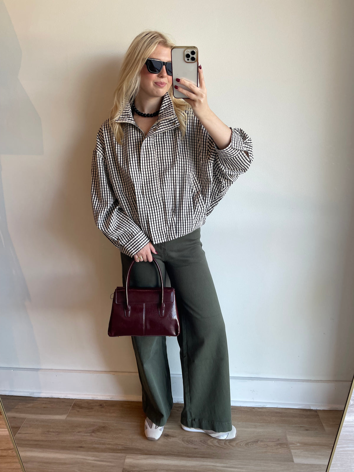 Georgie Gingham Jacket
