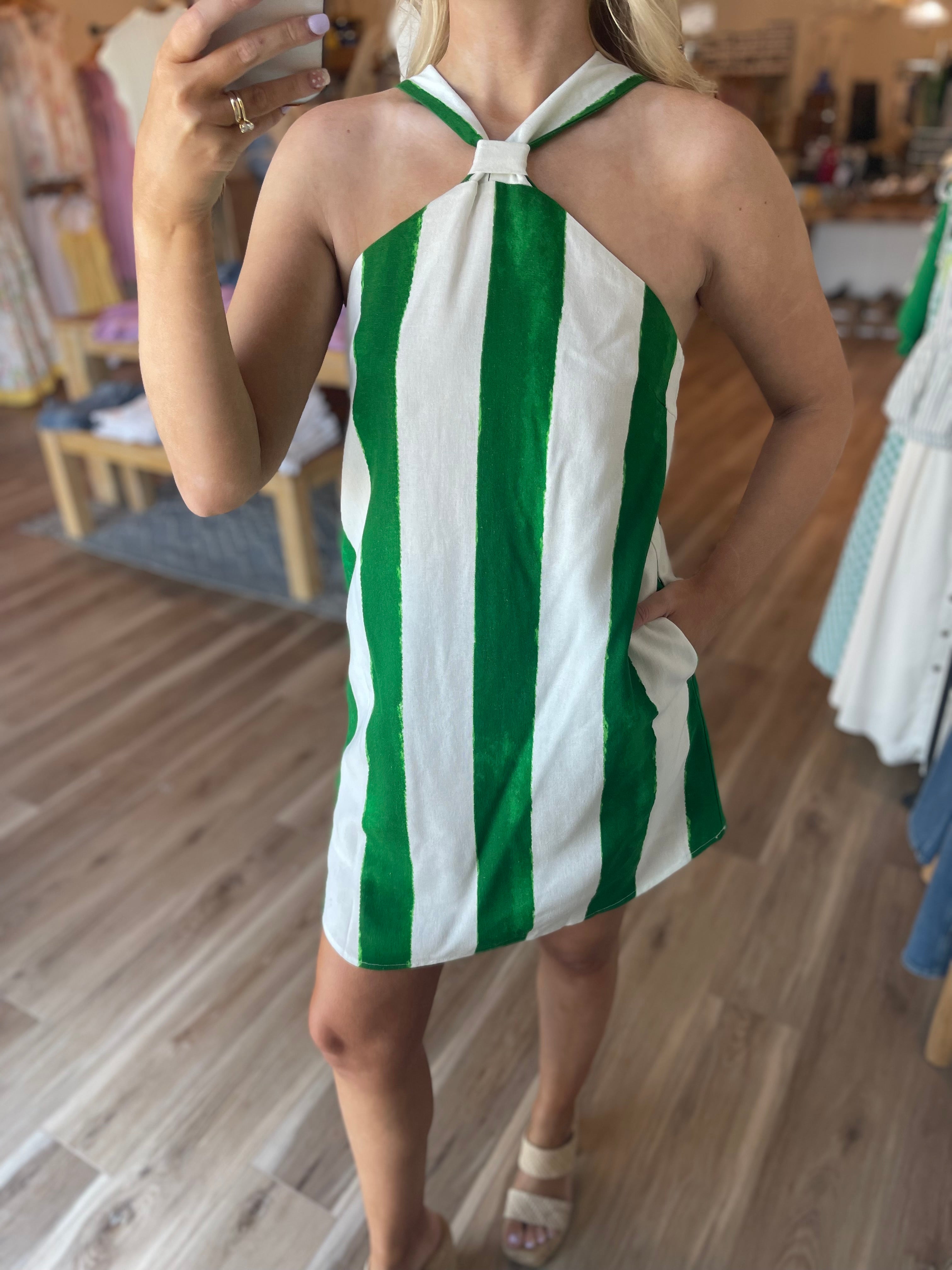 Amory Halter Mini Dress