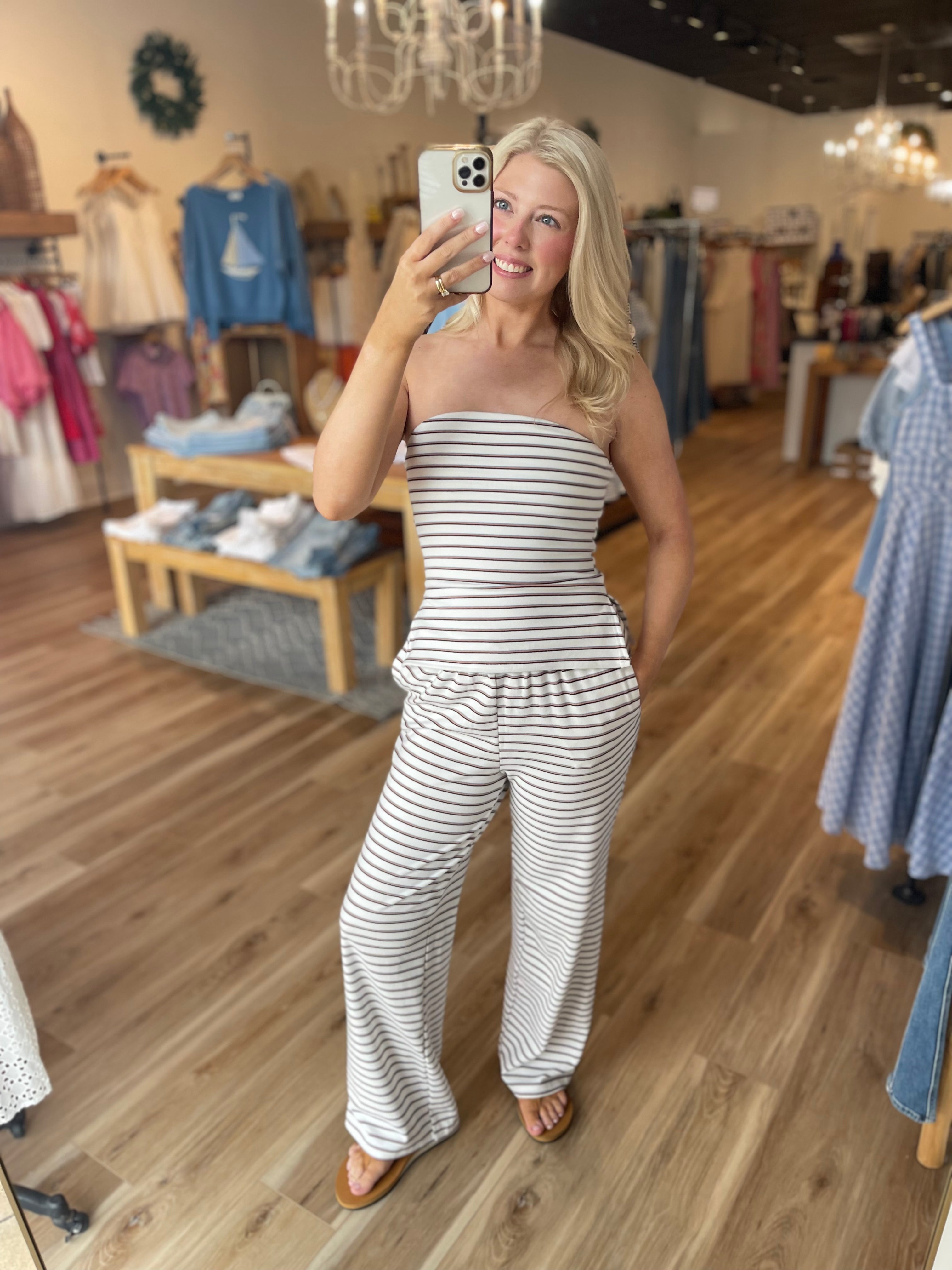 Bailey Striped Lounge Pants