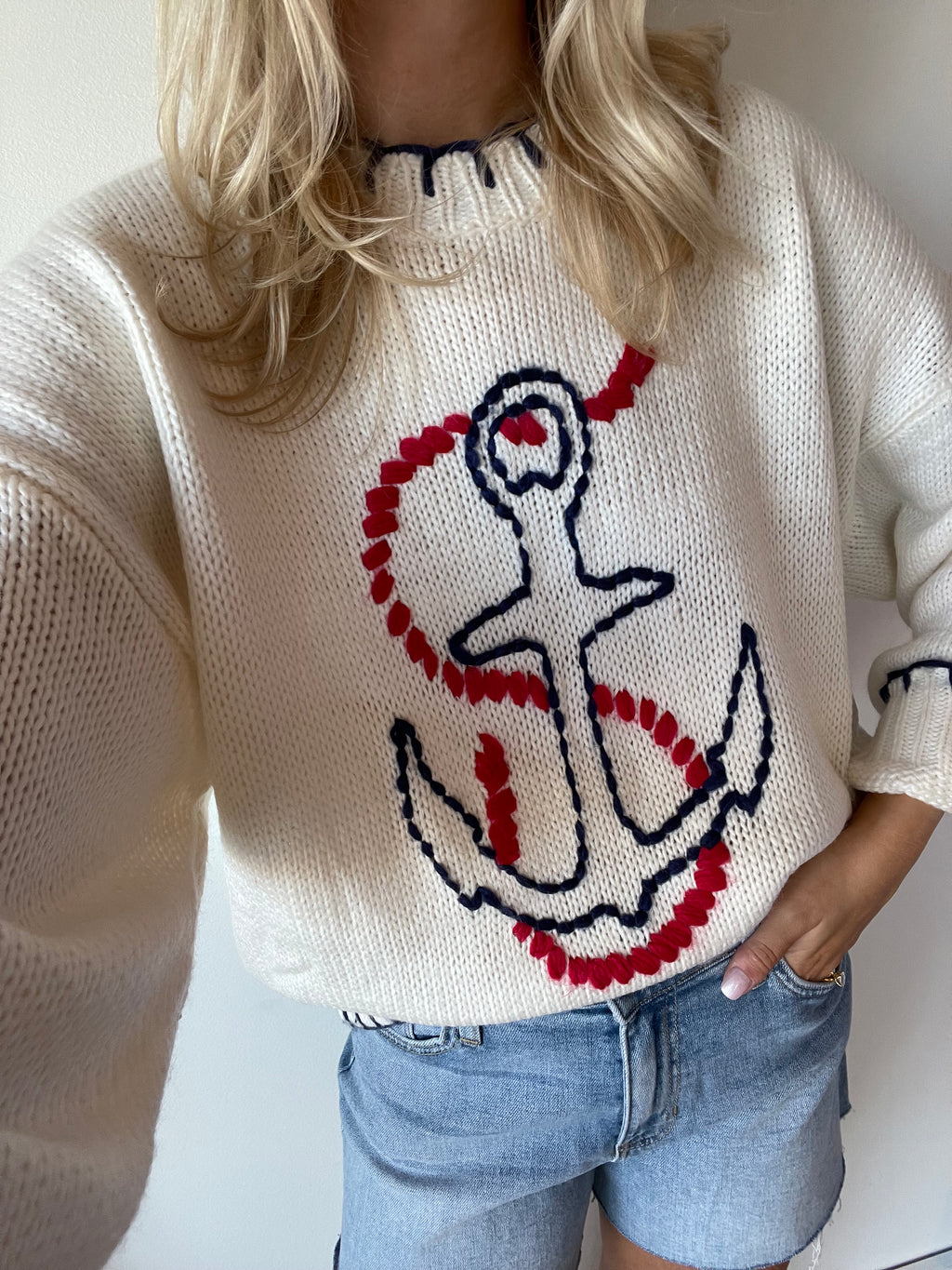 Anchor Knit Sweater