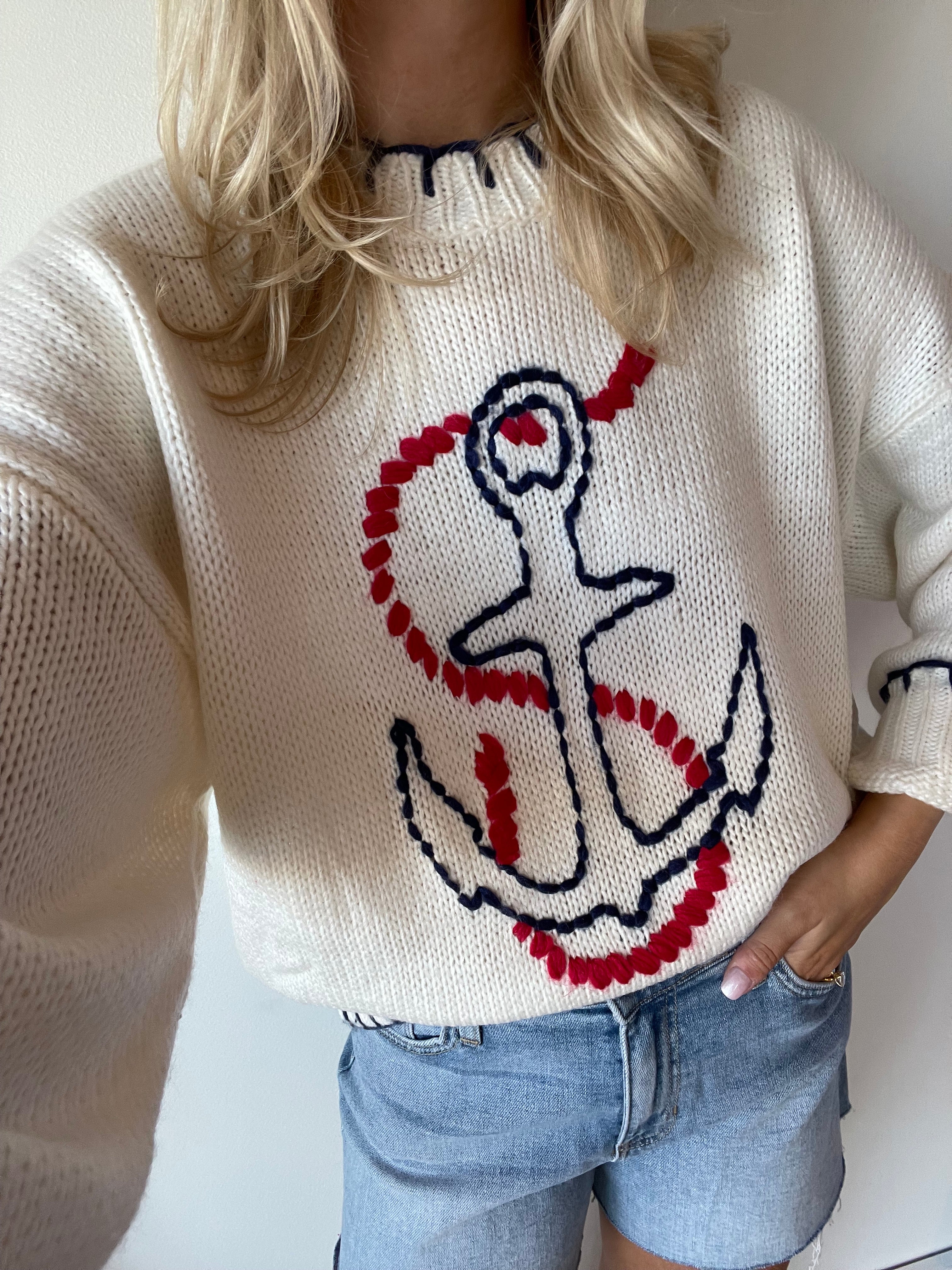 Anchor Knit Sweater