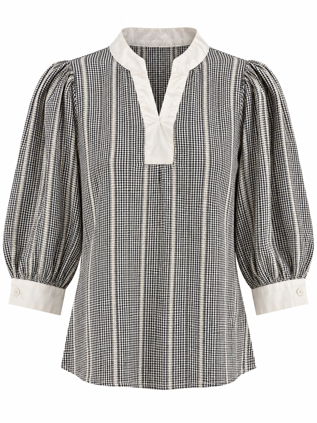 Mandy Gingham Blouse