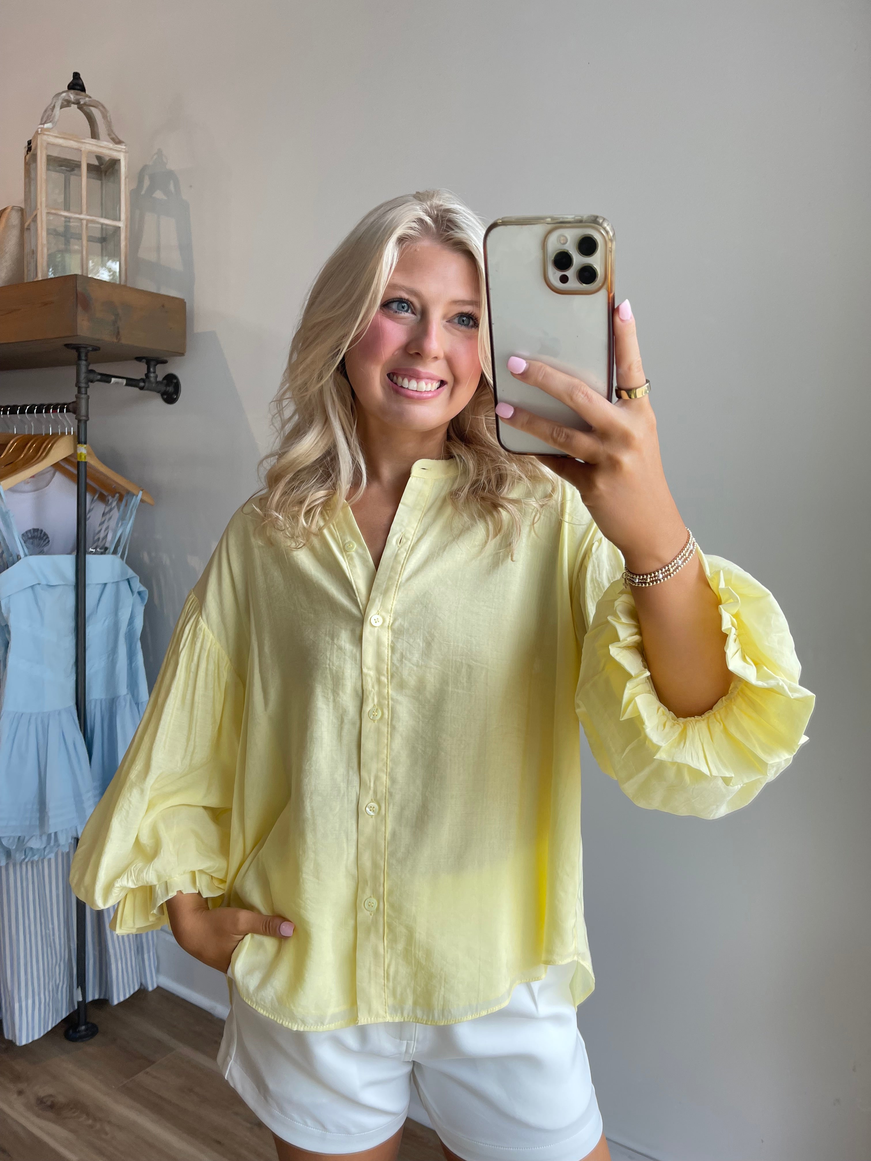 Jessica Puff Sleeve Blouse
