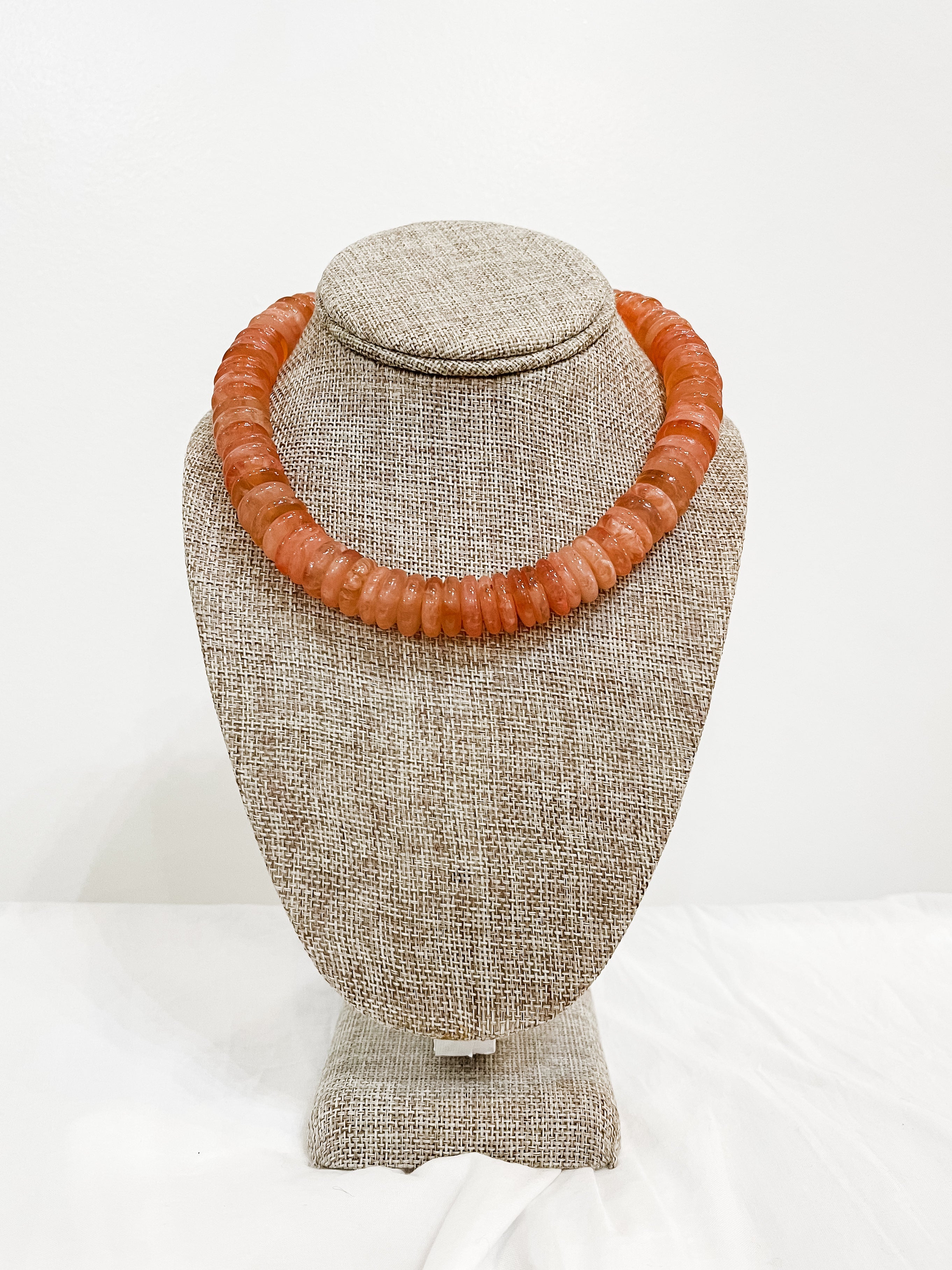 Disk Bead Necklace