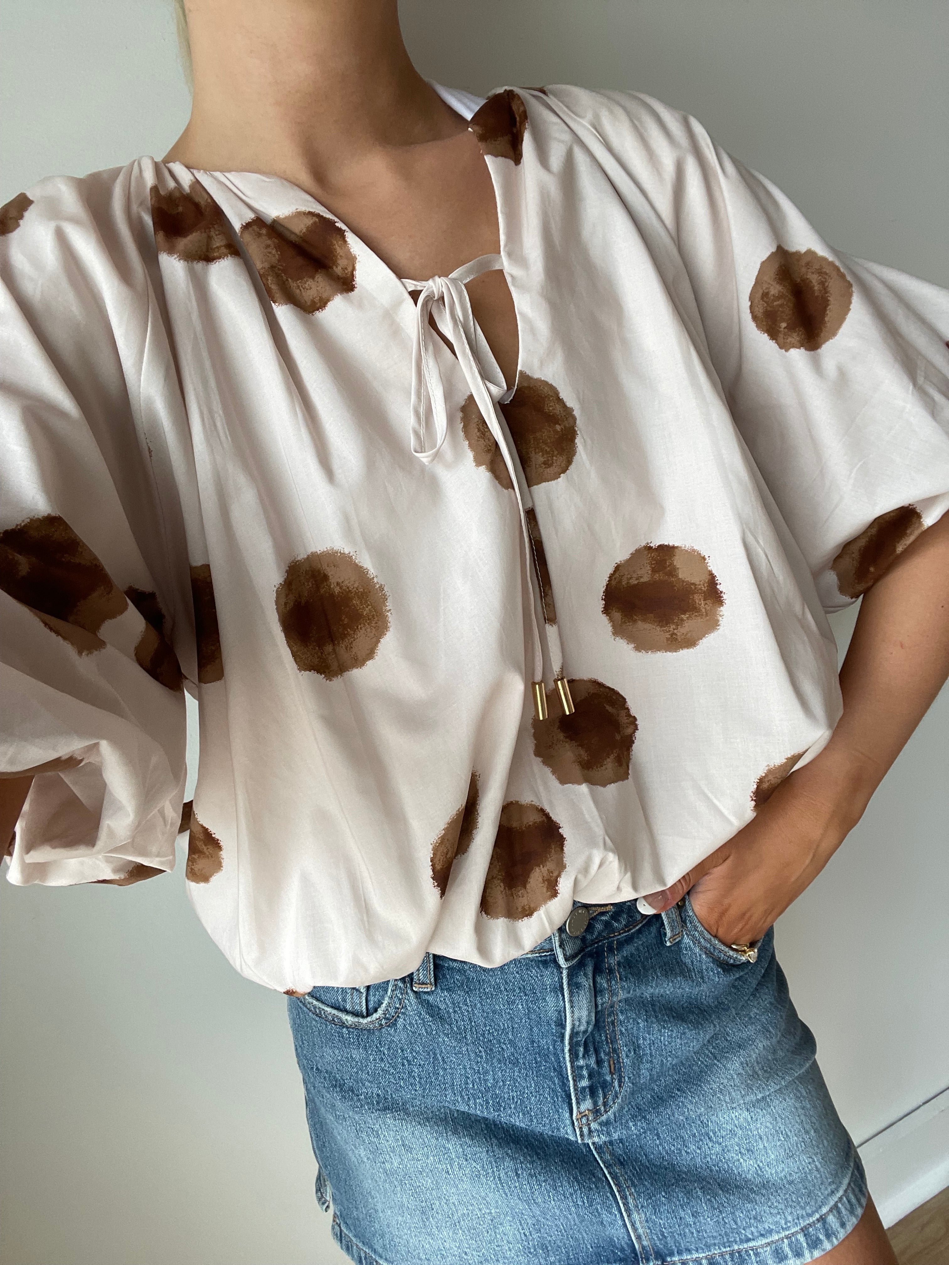 Polka-A-Dot Blouse