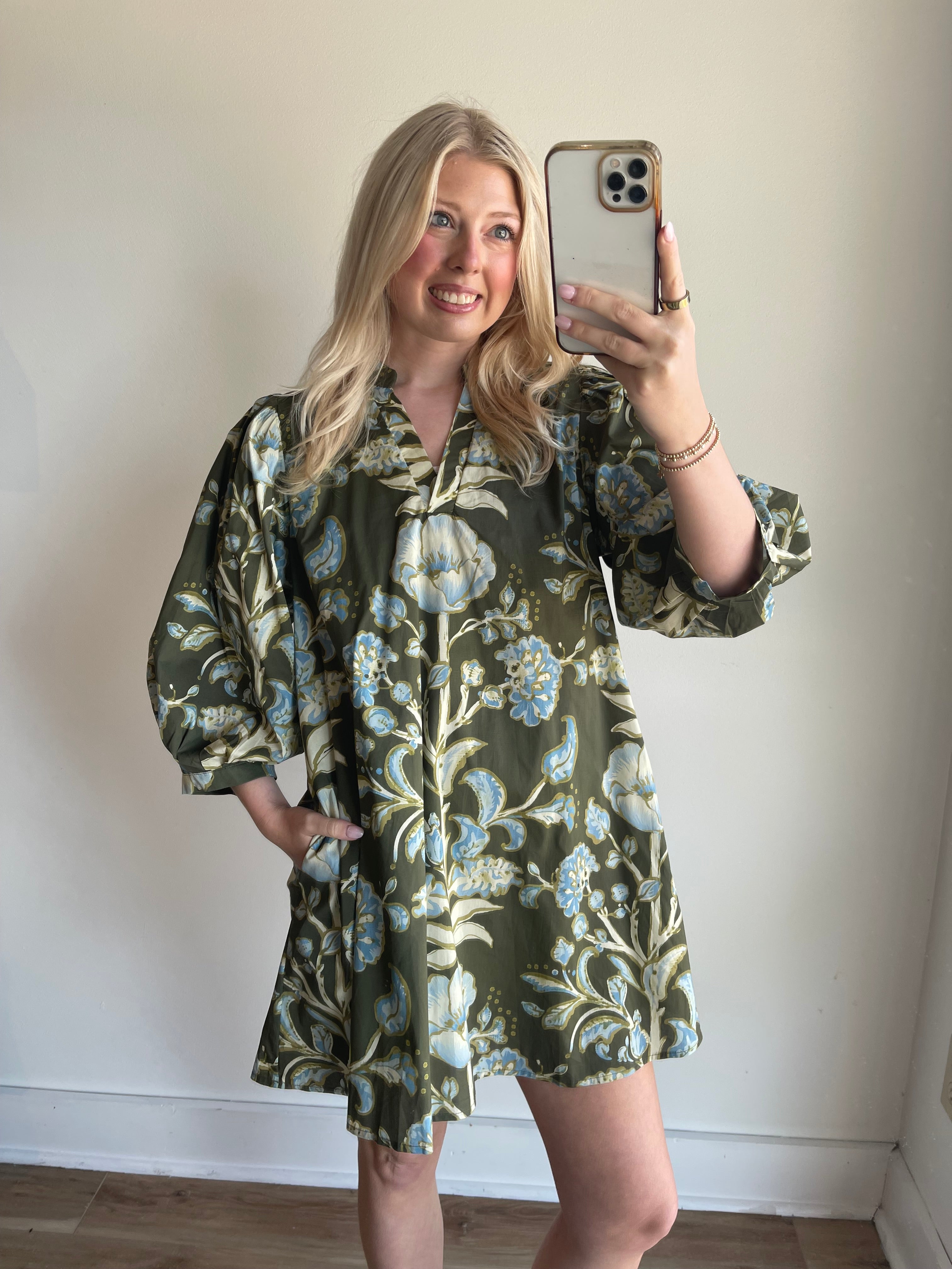 Libby Floral Mini Dress