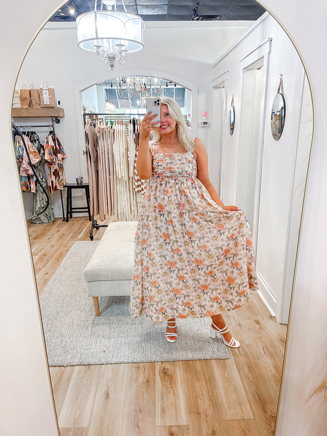 Alora Floral Midi