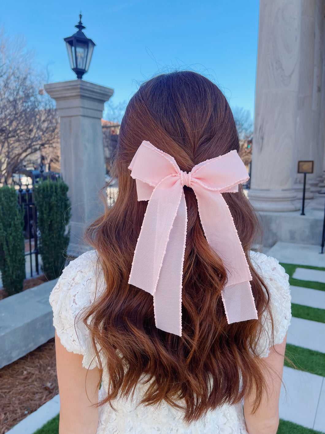 Fabric Bow Clips