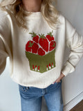 Strawberry Fields Sweater