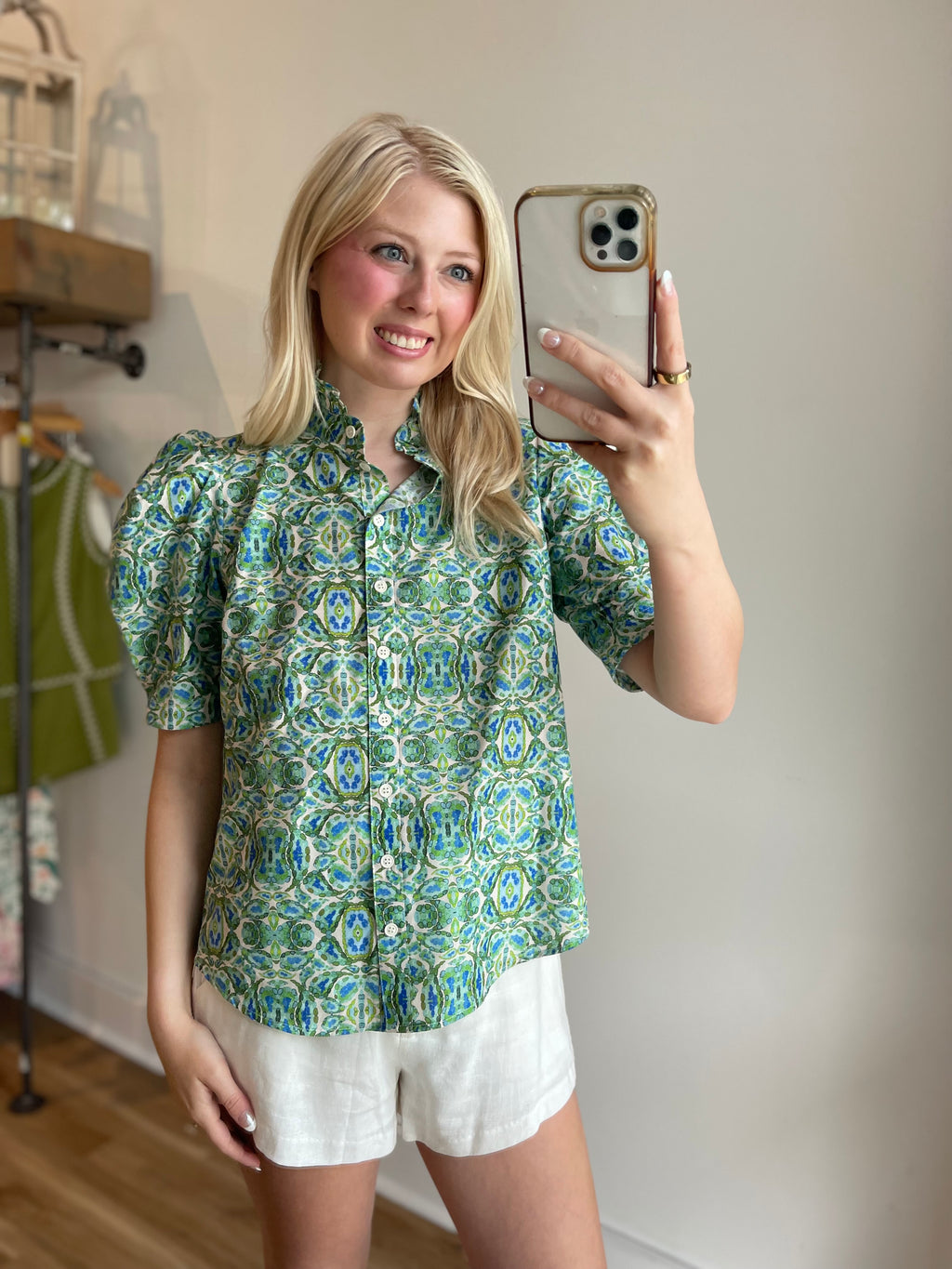Laurel Button Down Top