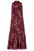 Organza Floral Maxi Dress