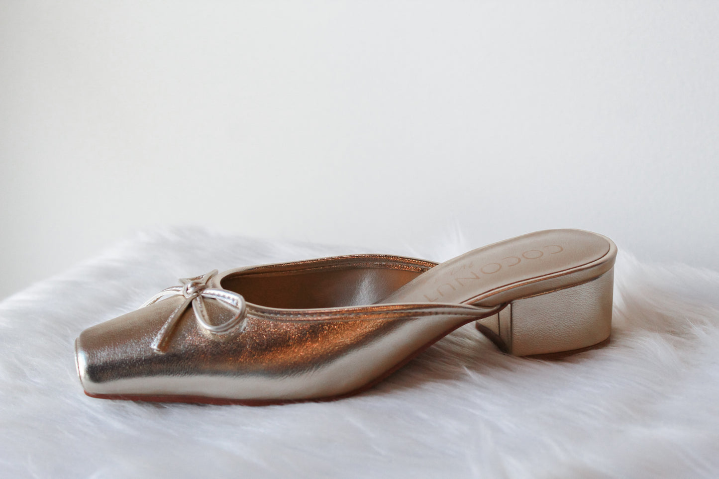 Geneva Heeled Mule