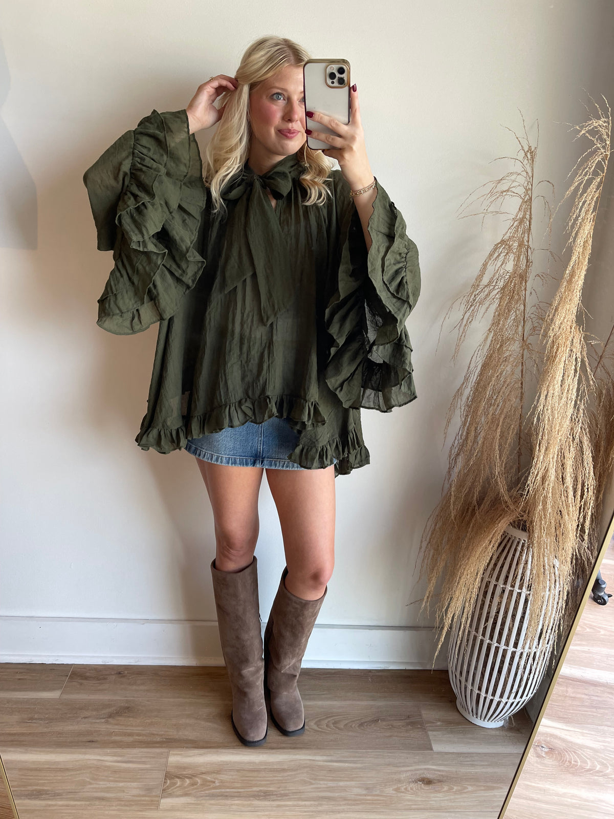 Monica Poncho Top