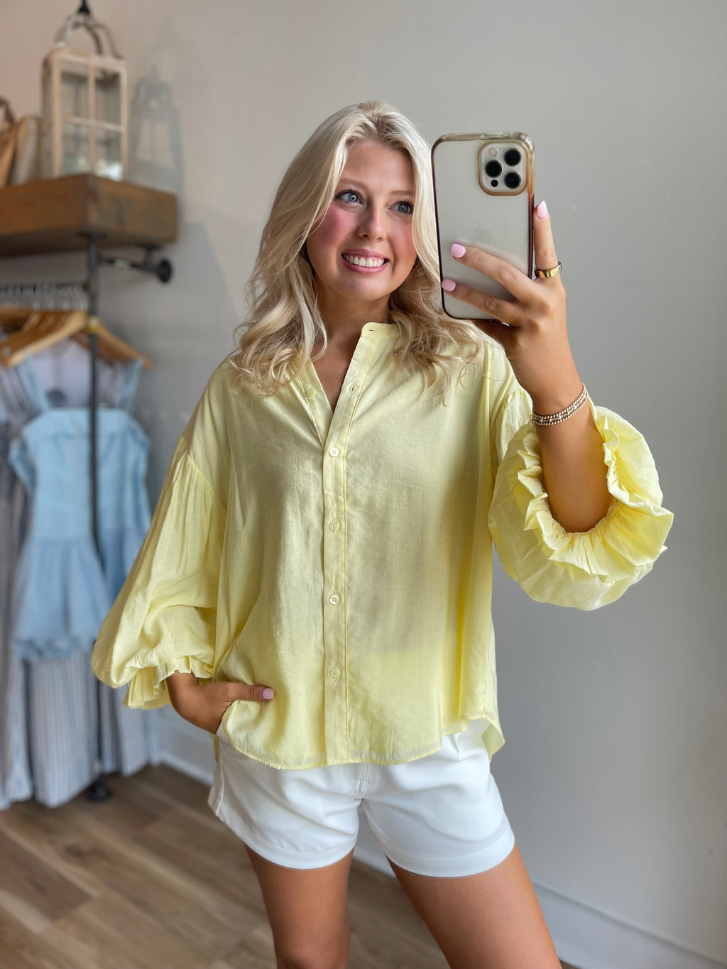 Jessica Puff Sleeve Blouse