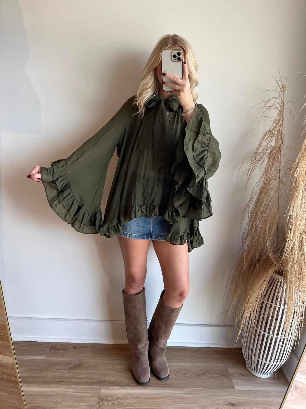 Monica Poncho Top