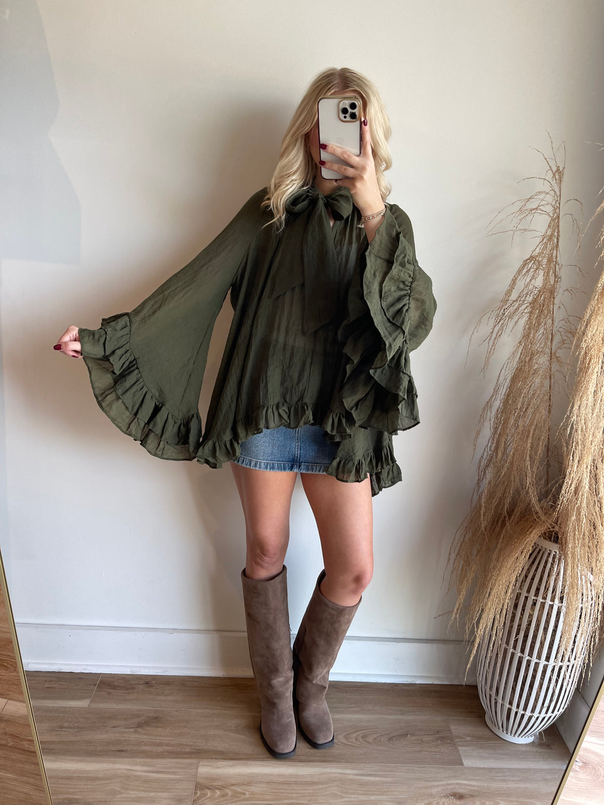 Monica Poncho Top