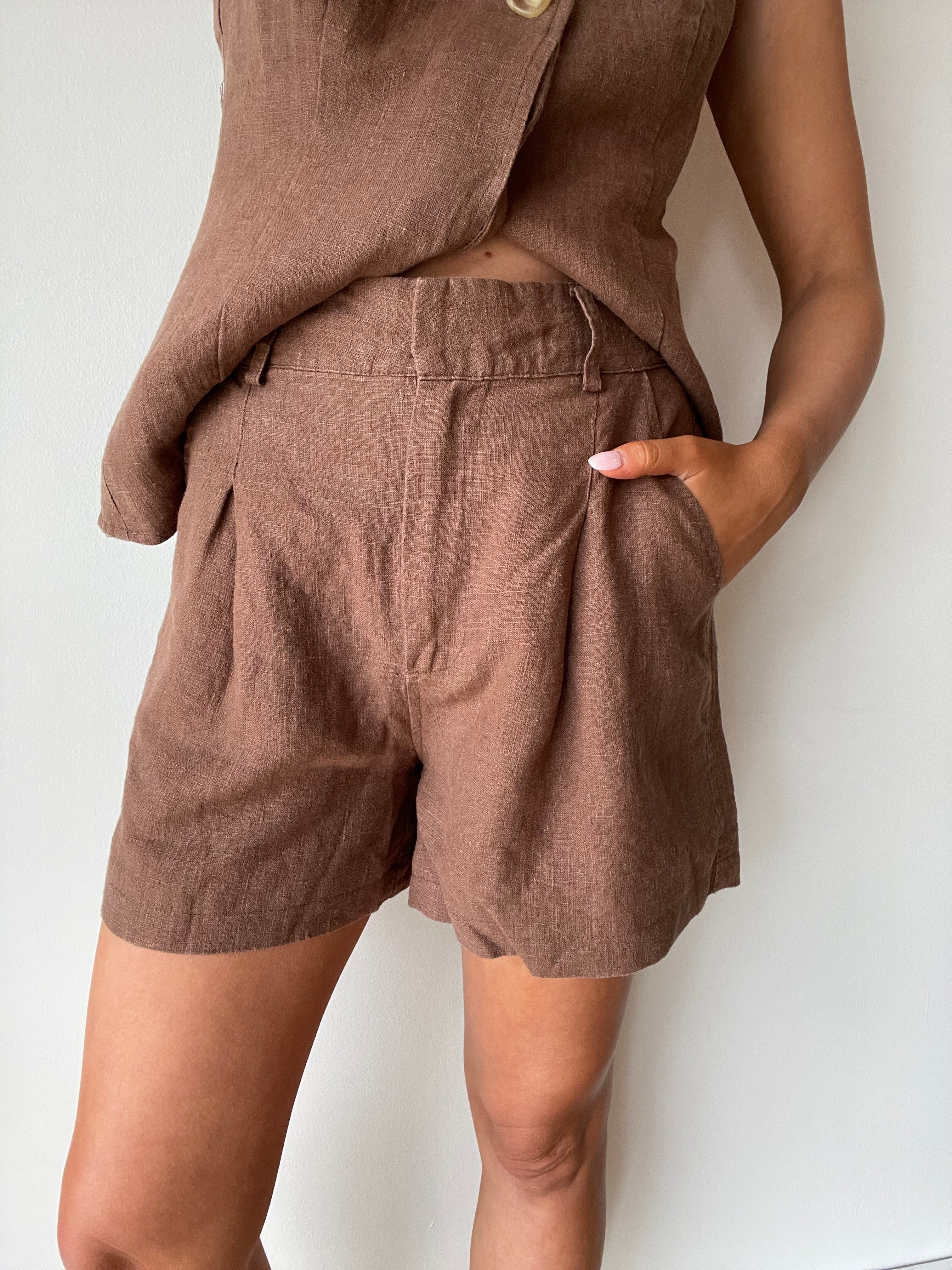 Eloise Linen Shorts