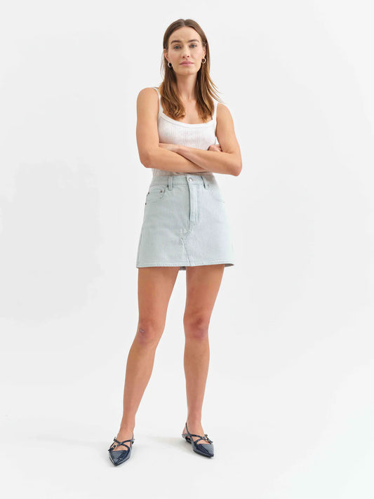 Malibu Mini Mid Waist Skirt