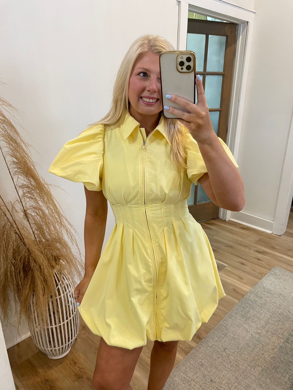 Kamryn Bubble Mini Dress