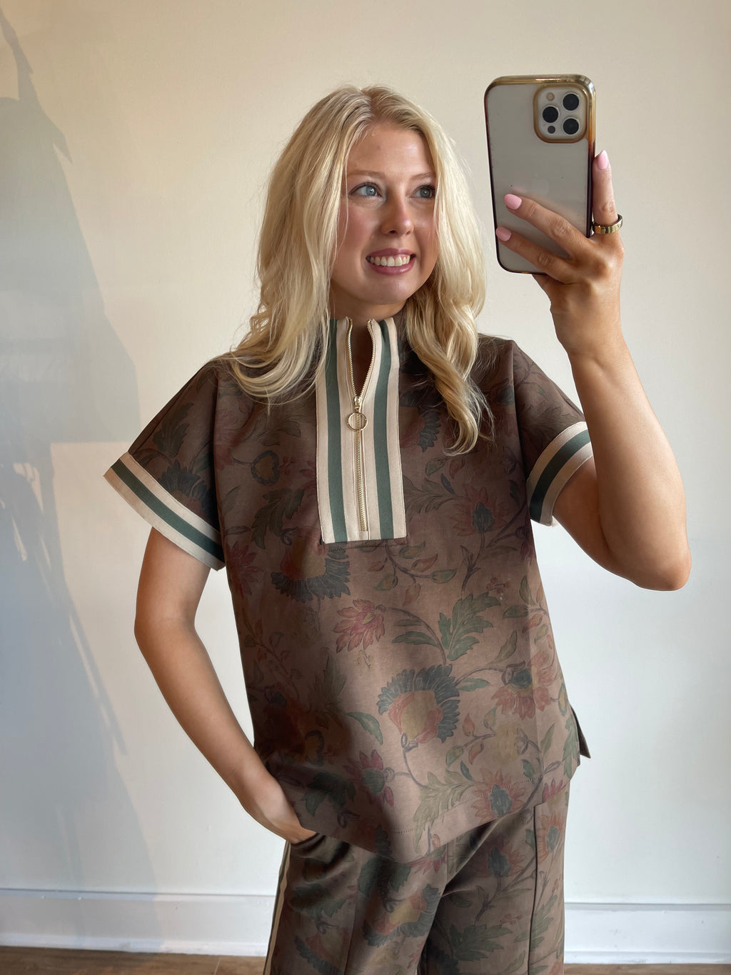 Claudia Floral Top
