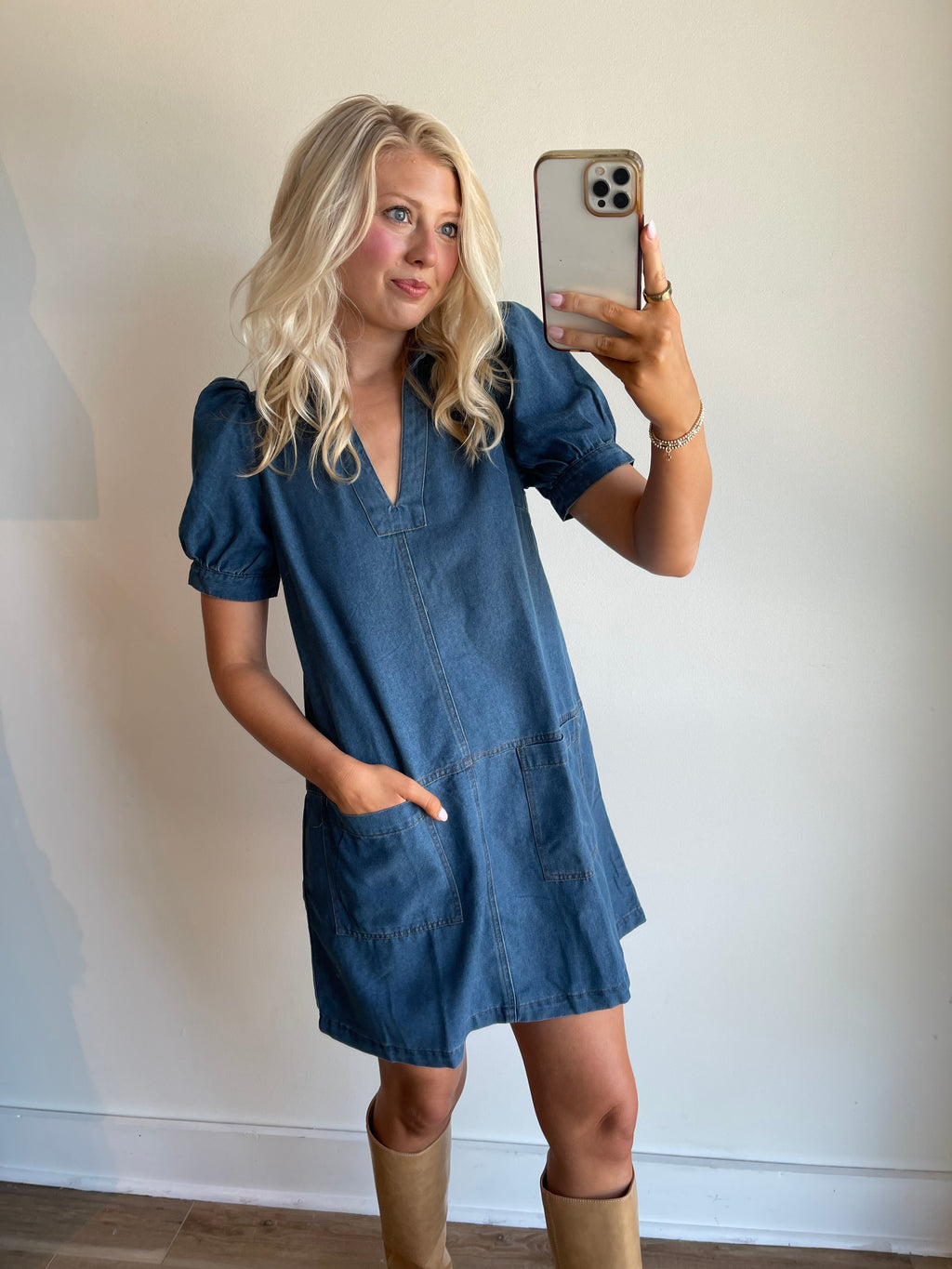 Nash Denim Mini Dress