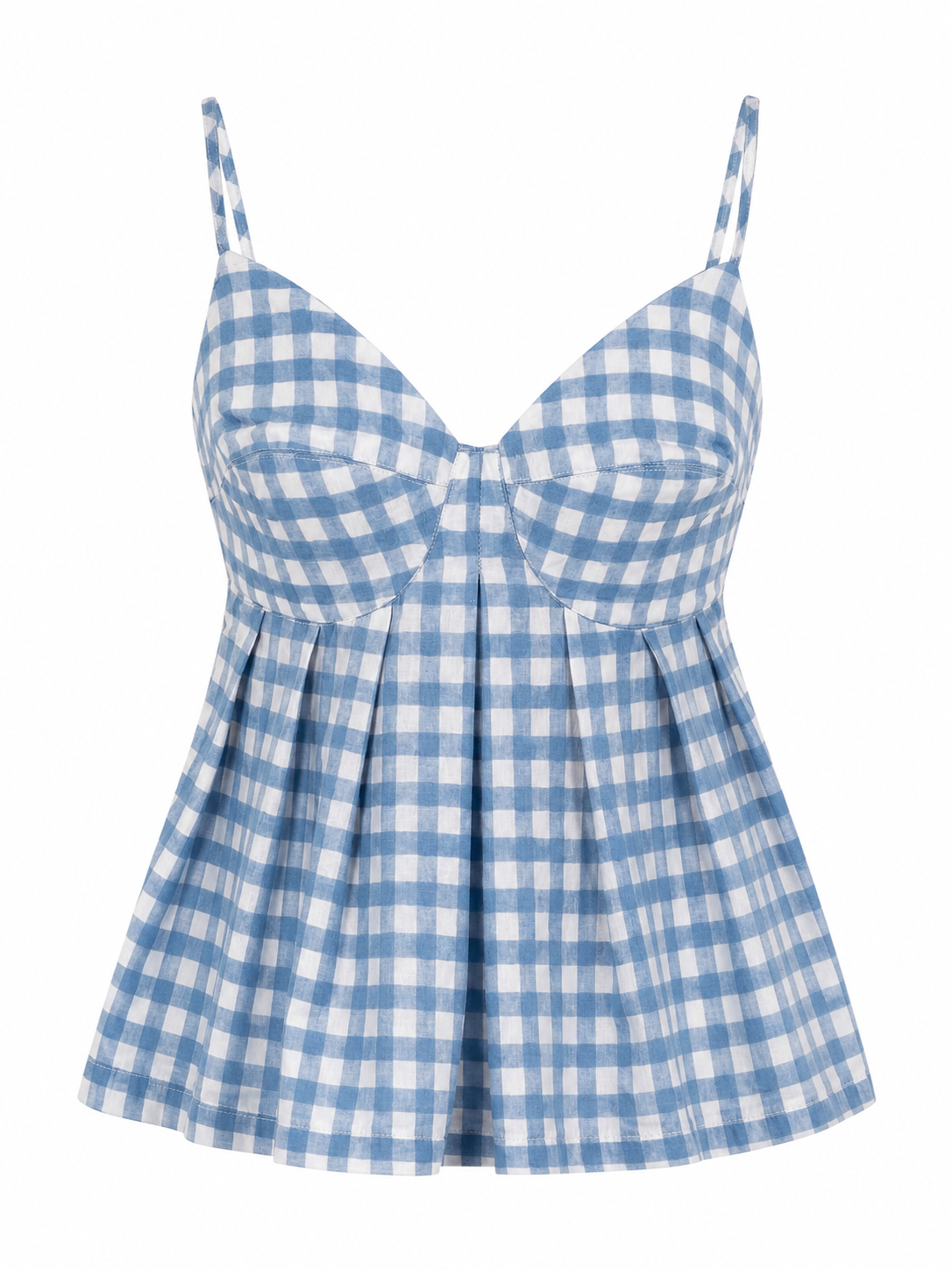 Billie Gingham Top