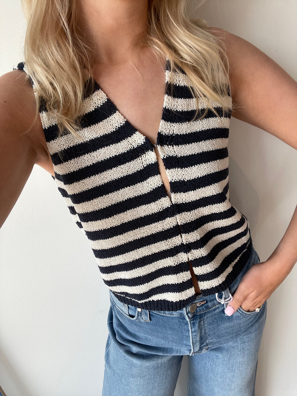 Jessa Striped Top