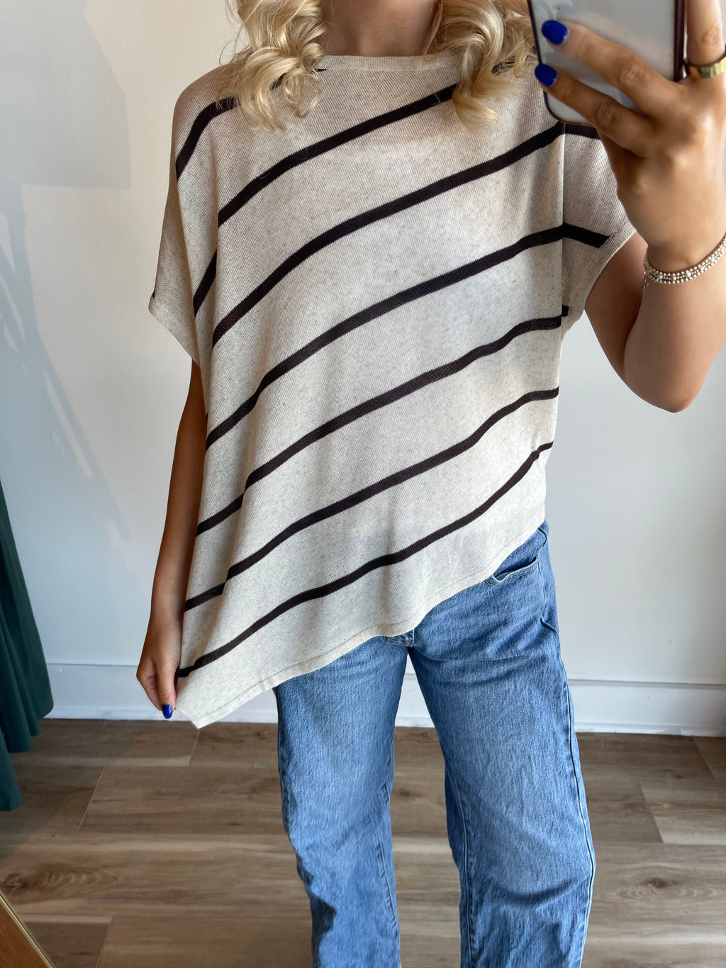 Kylie Stripe Knit Top