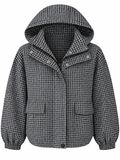 Payton Hooded Gingham Jacket