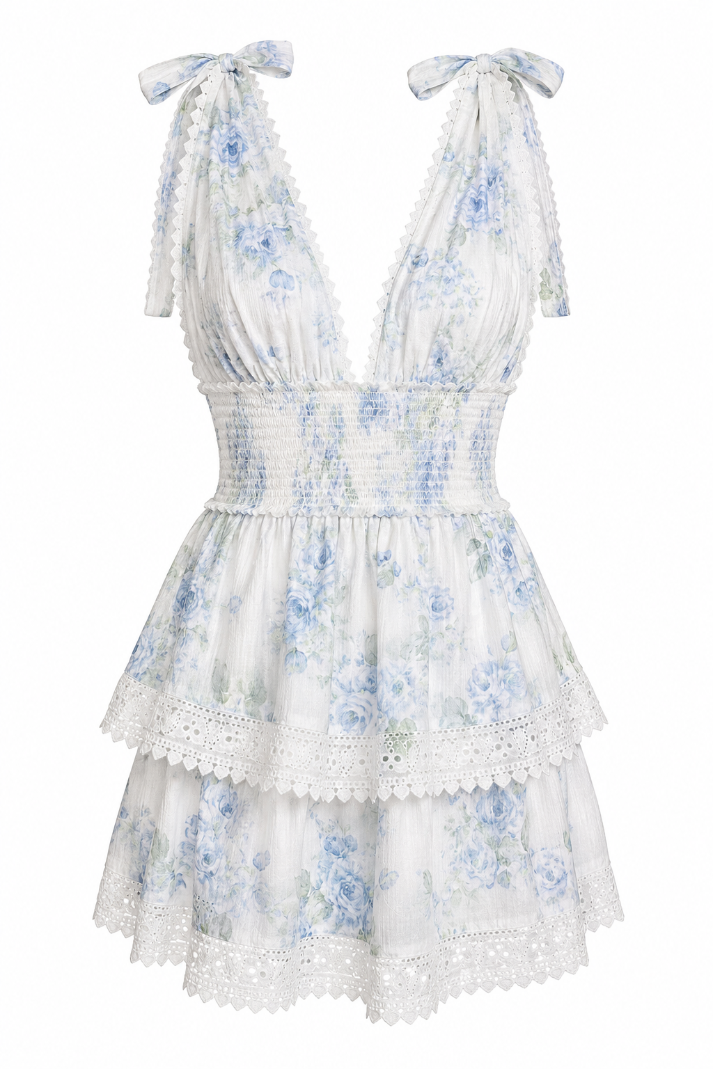 Vintage Floral Mini Dress