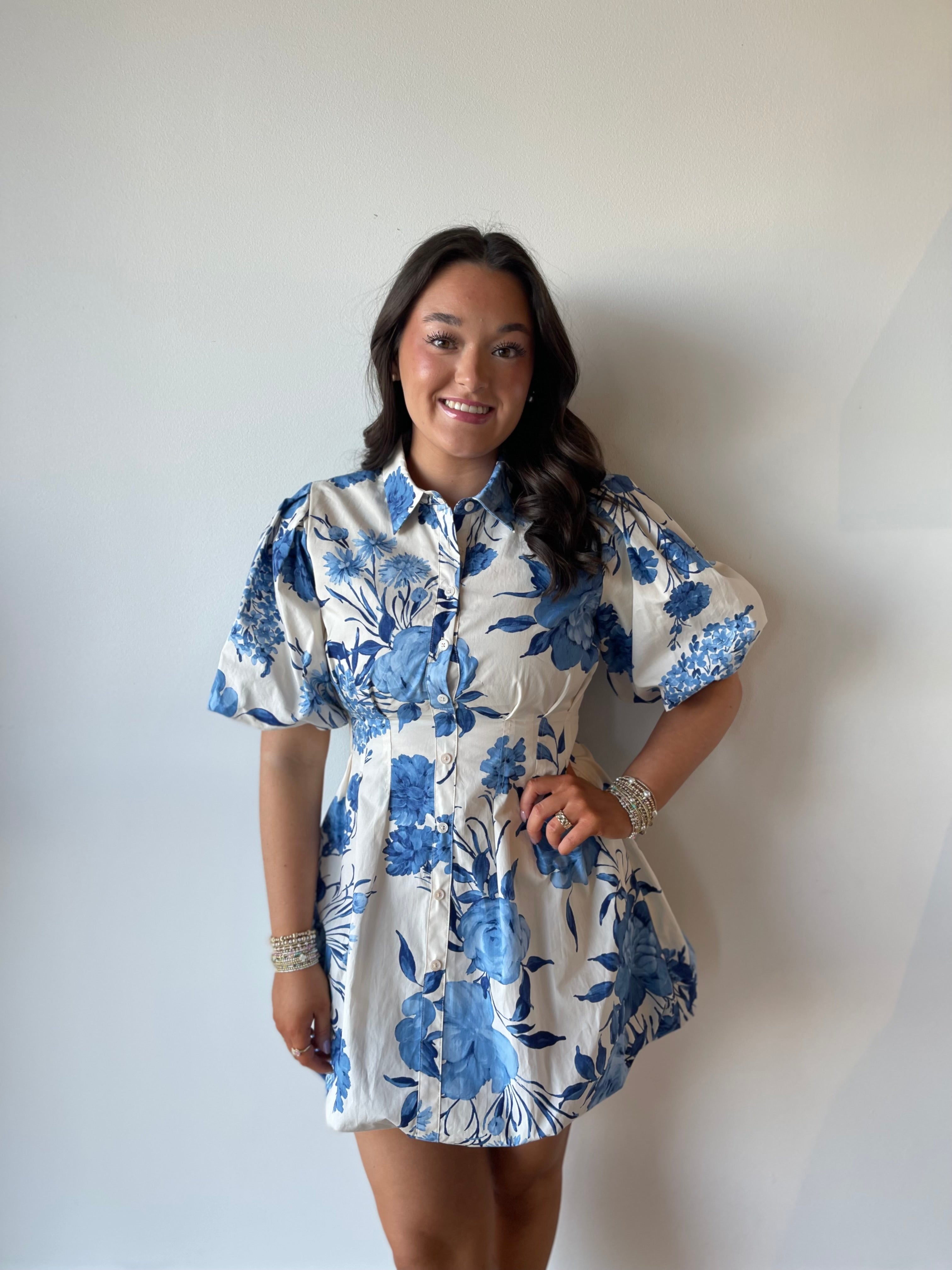 Tess Floral Bubble Dress