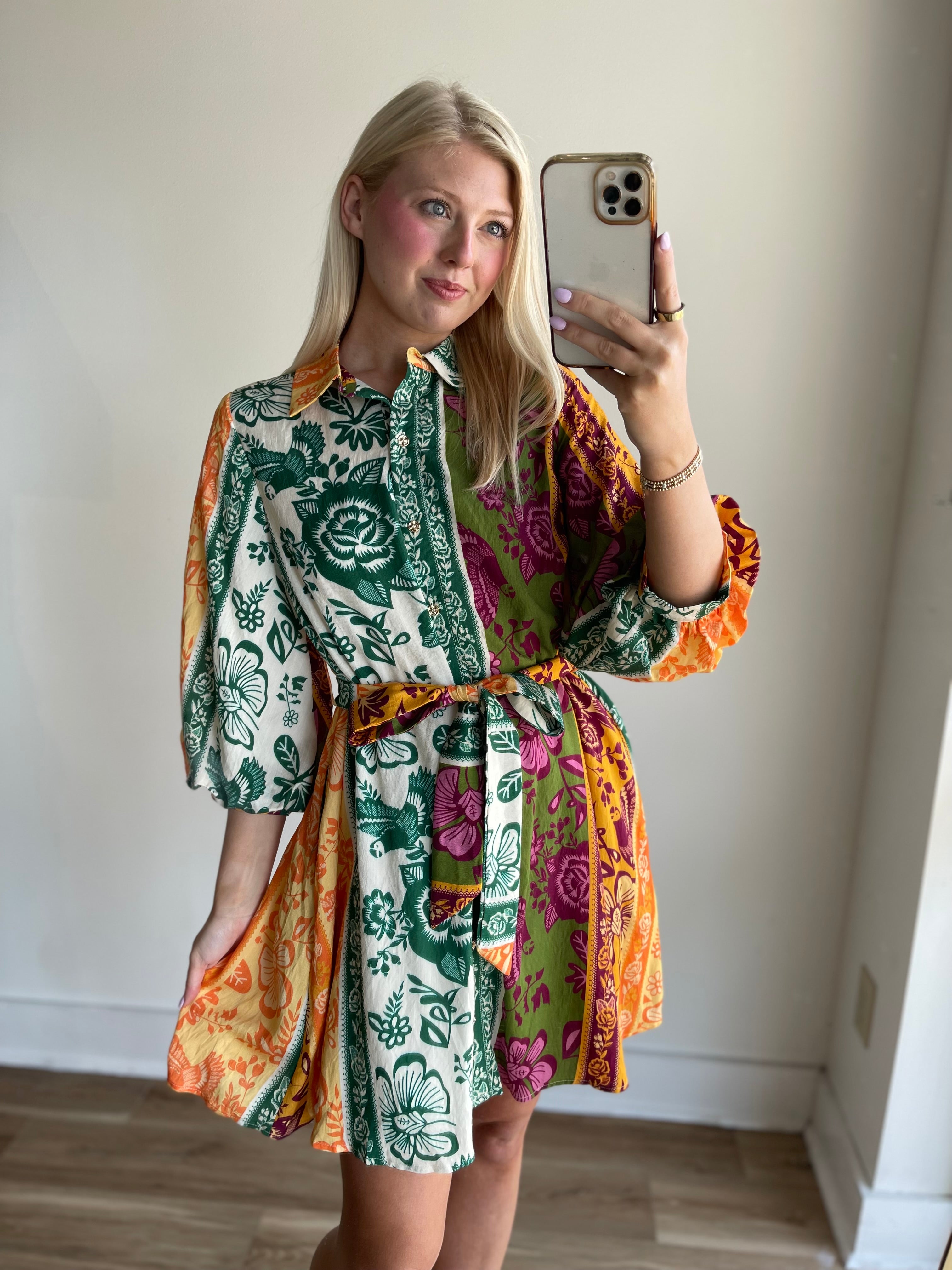 Rio Floral Mini Dress
