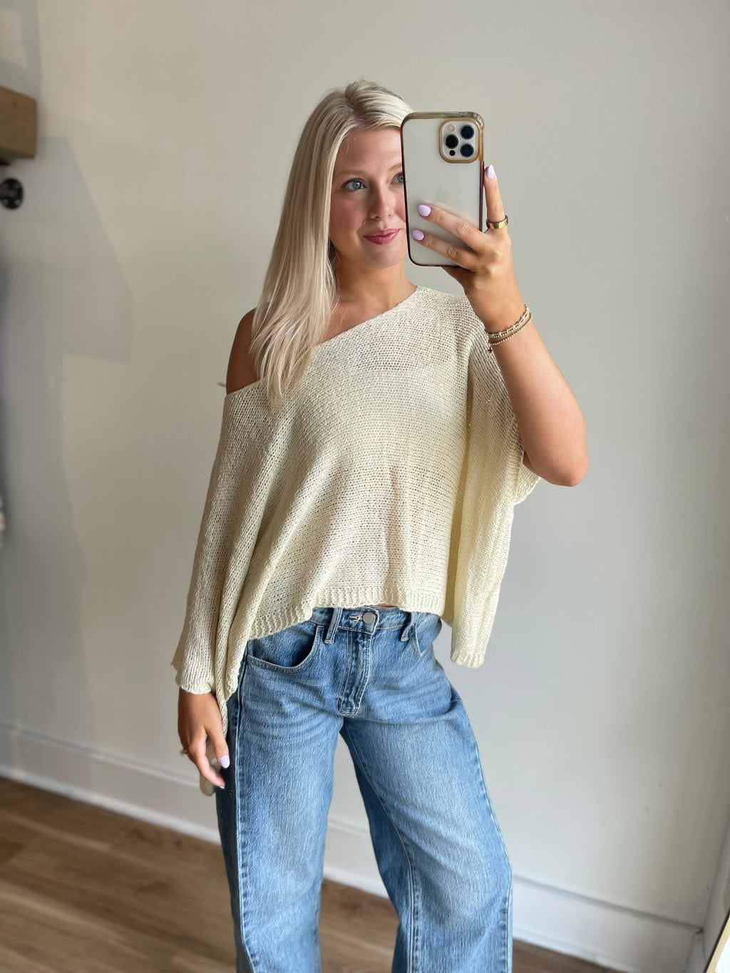 Lurex Poncho