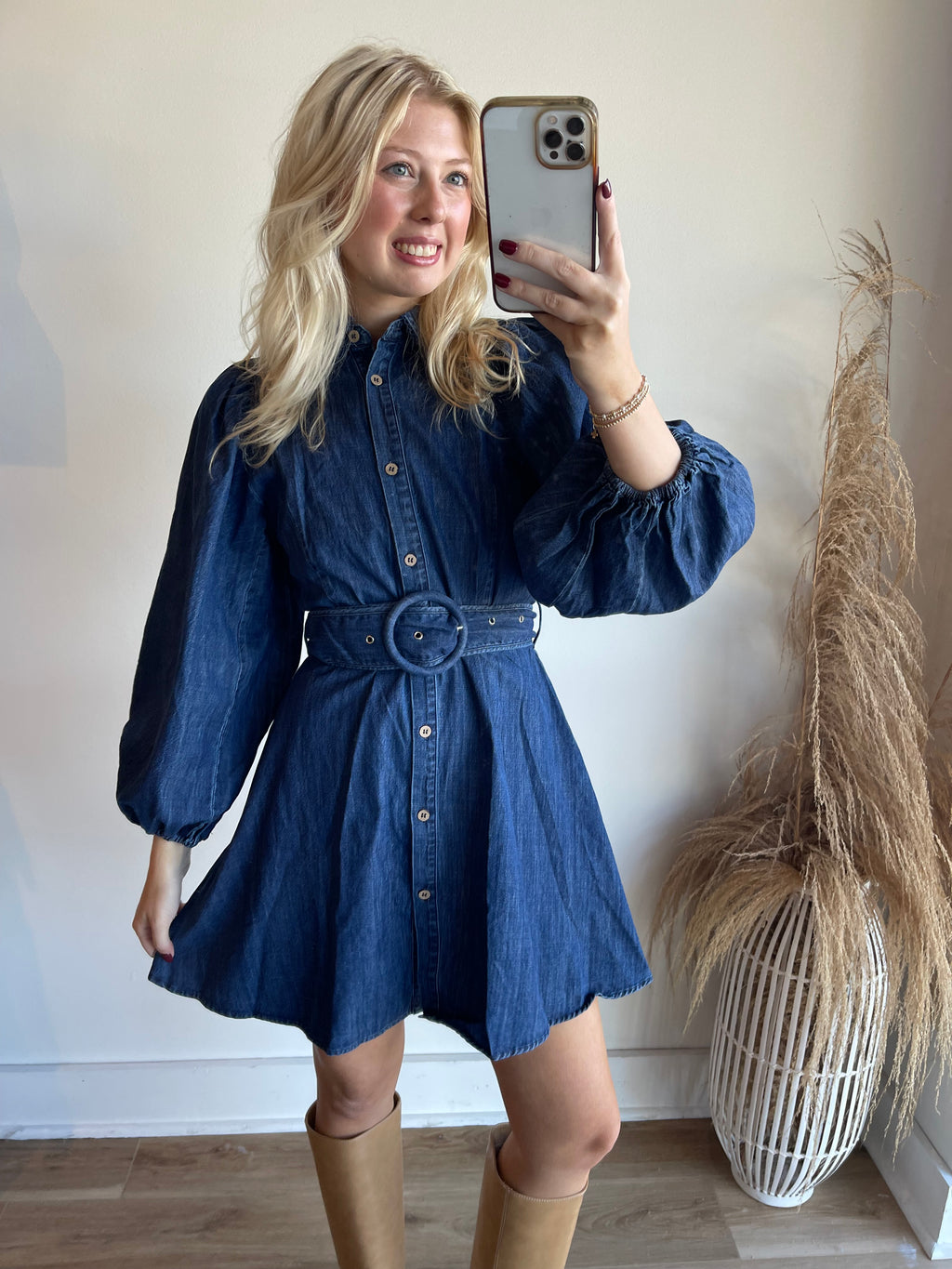 Demi Denim Mini Dress