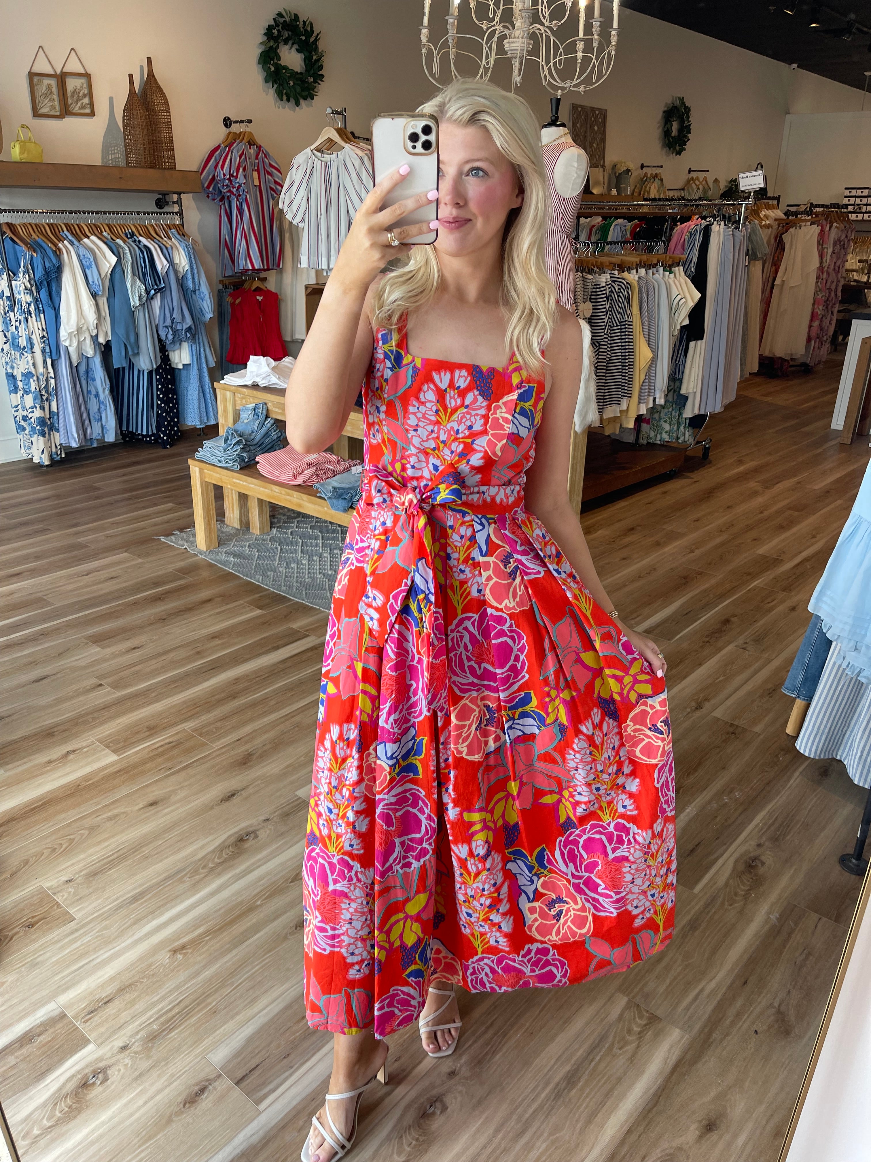 Flora Midi Dress