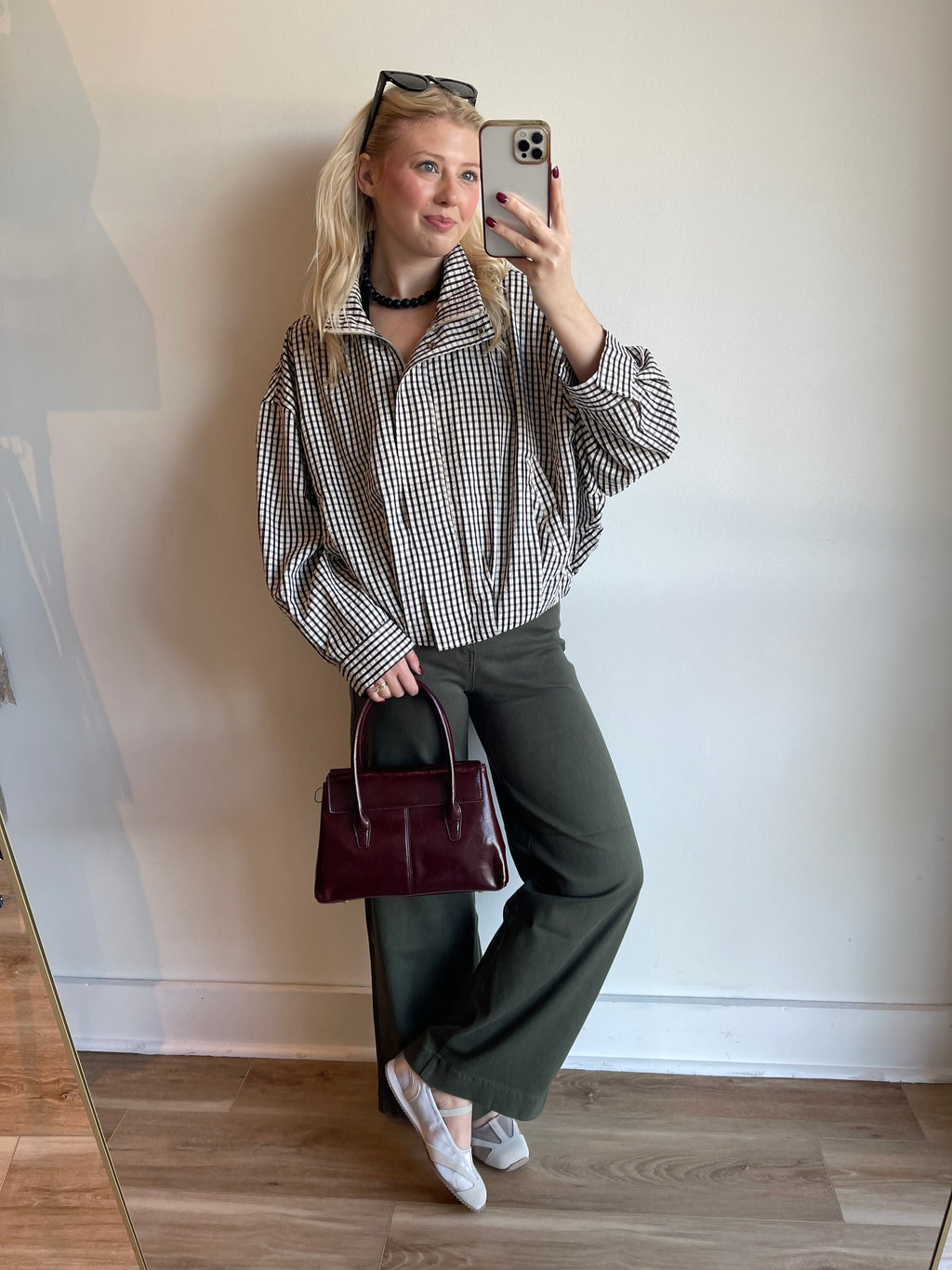 Georgie Gingham Jacket