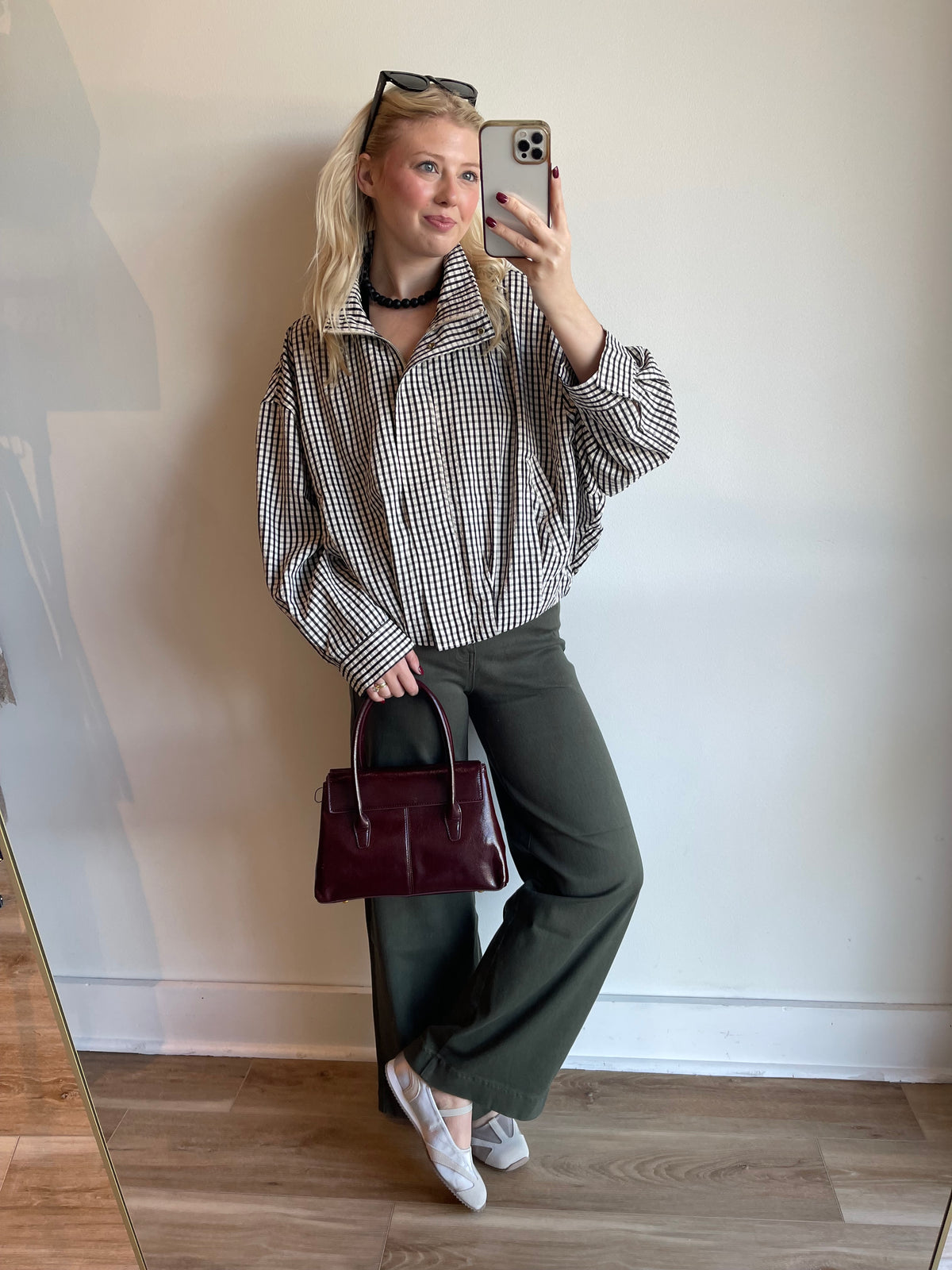 Georgie Gingham Jacket