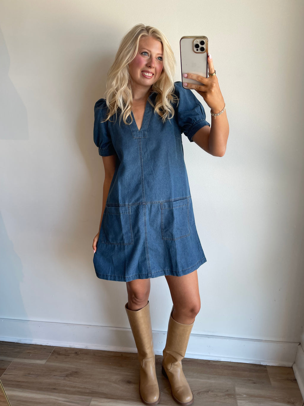Nash Denim Mini Dress