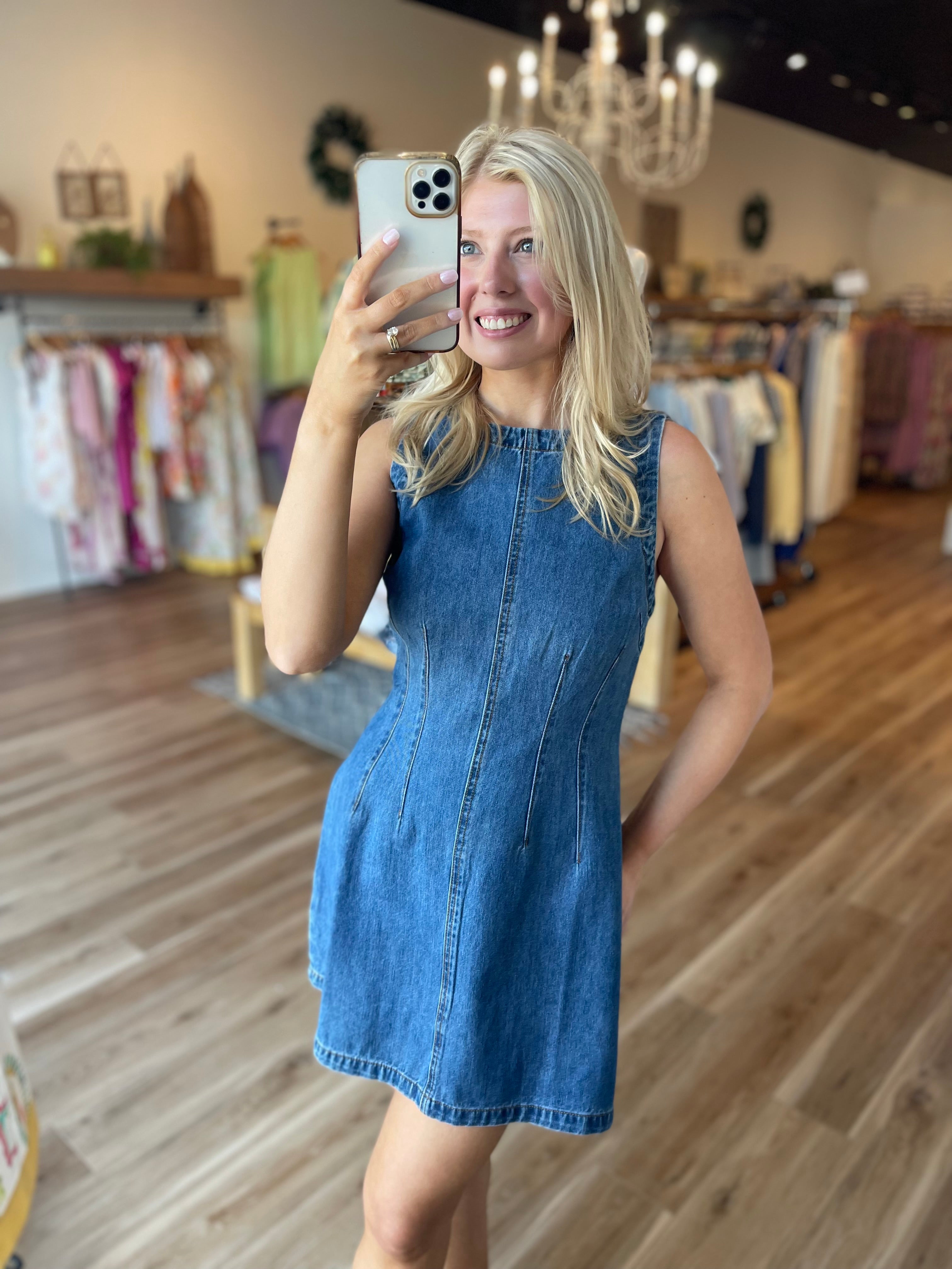 Alaya Denim Dress
