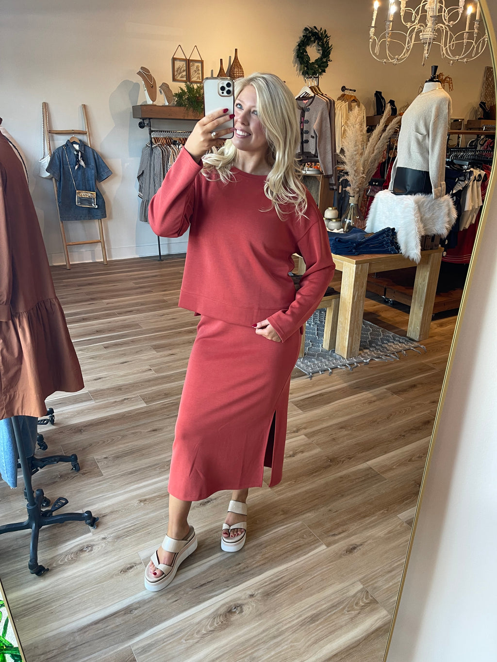 Alexis Two Piece Midi Dress