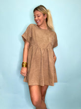 Load image into Gallery viewer, Corduroy Babydoll Dress
