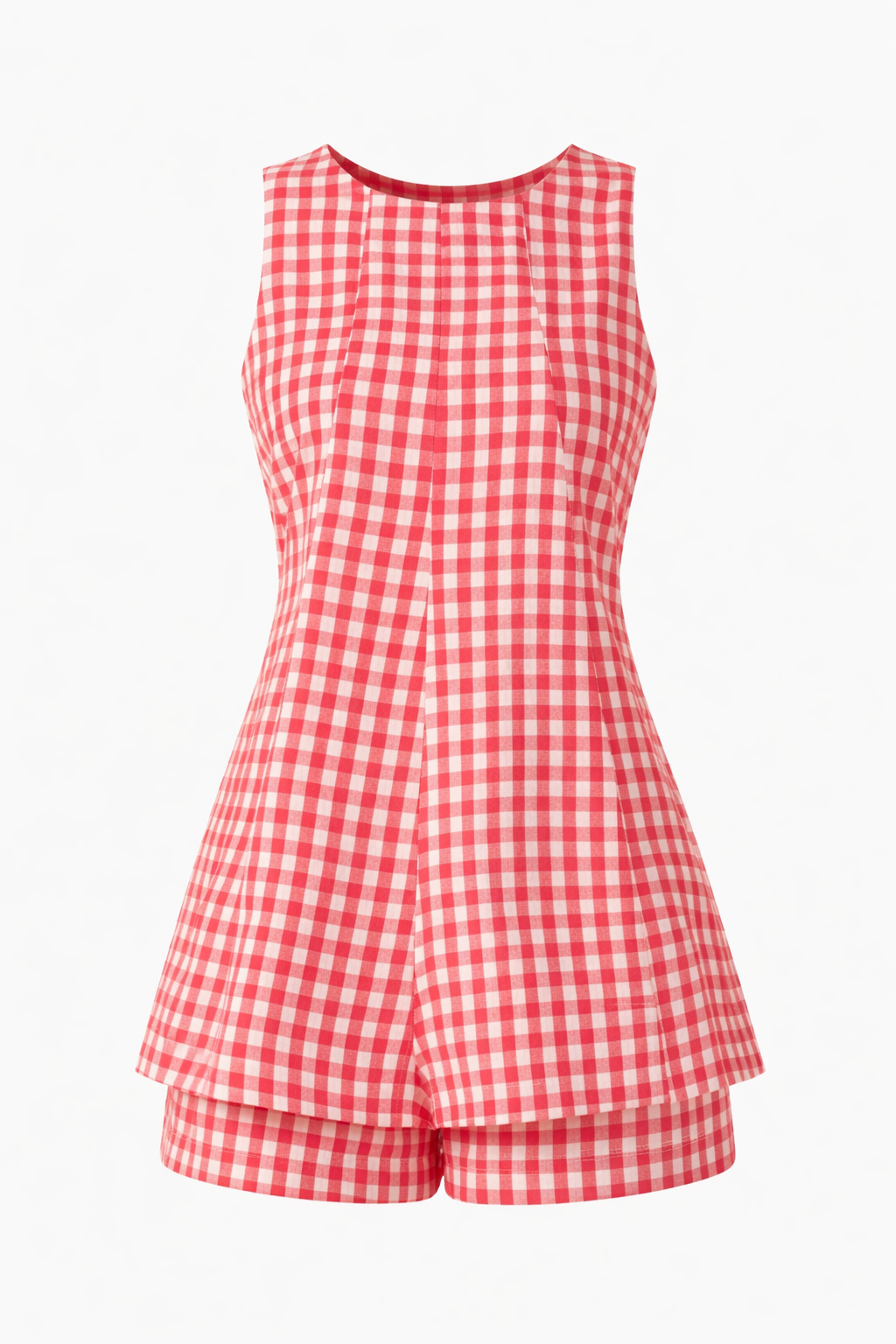 Farah Gingham Romper
