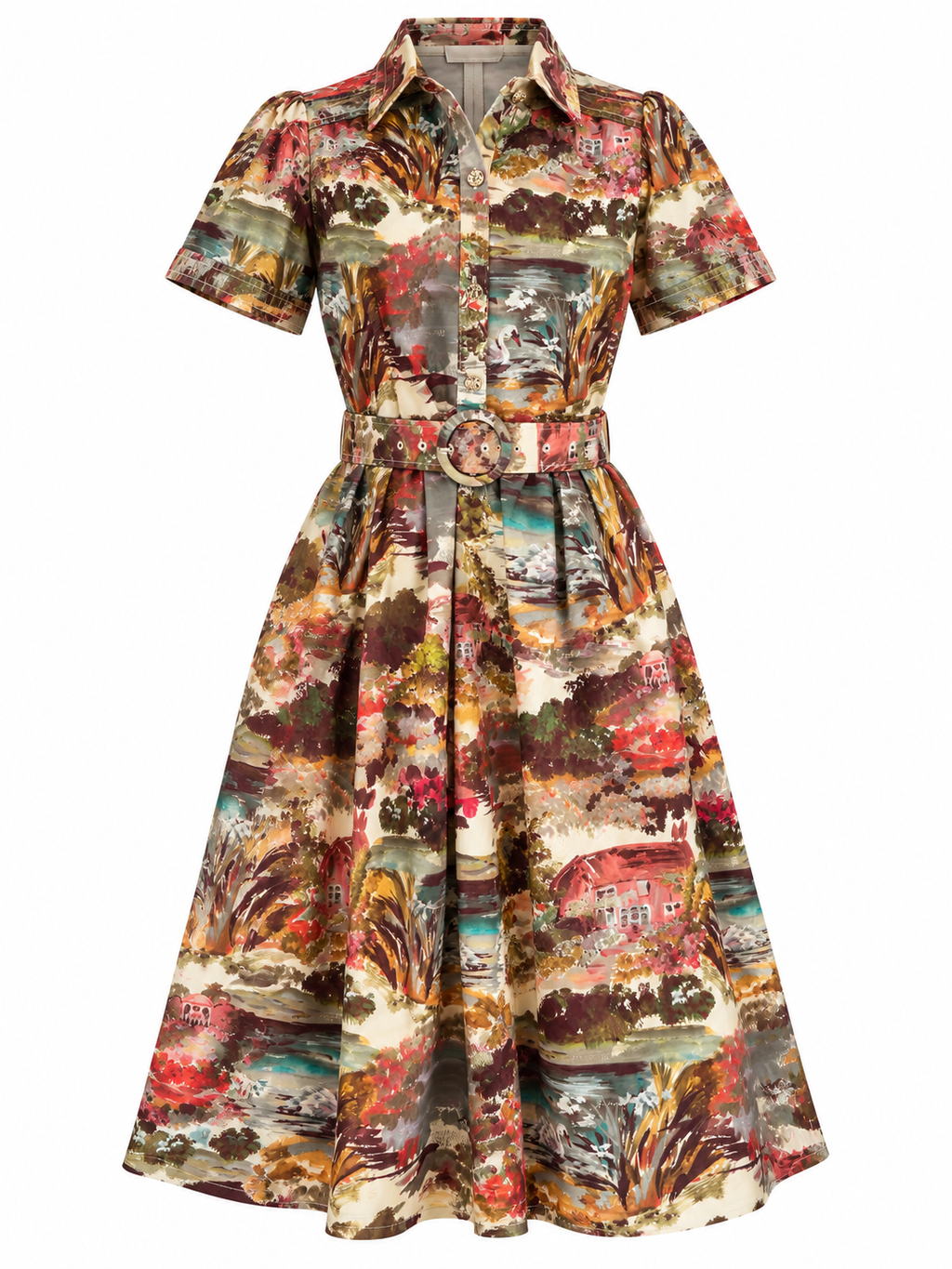 Cottage Garden Midi Dress