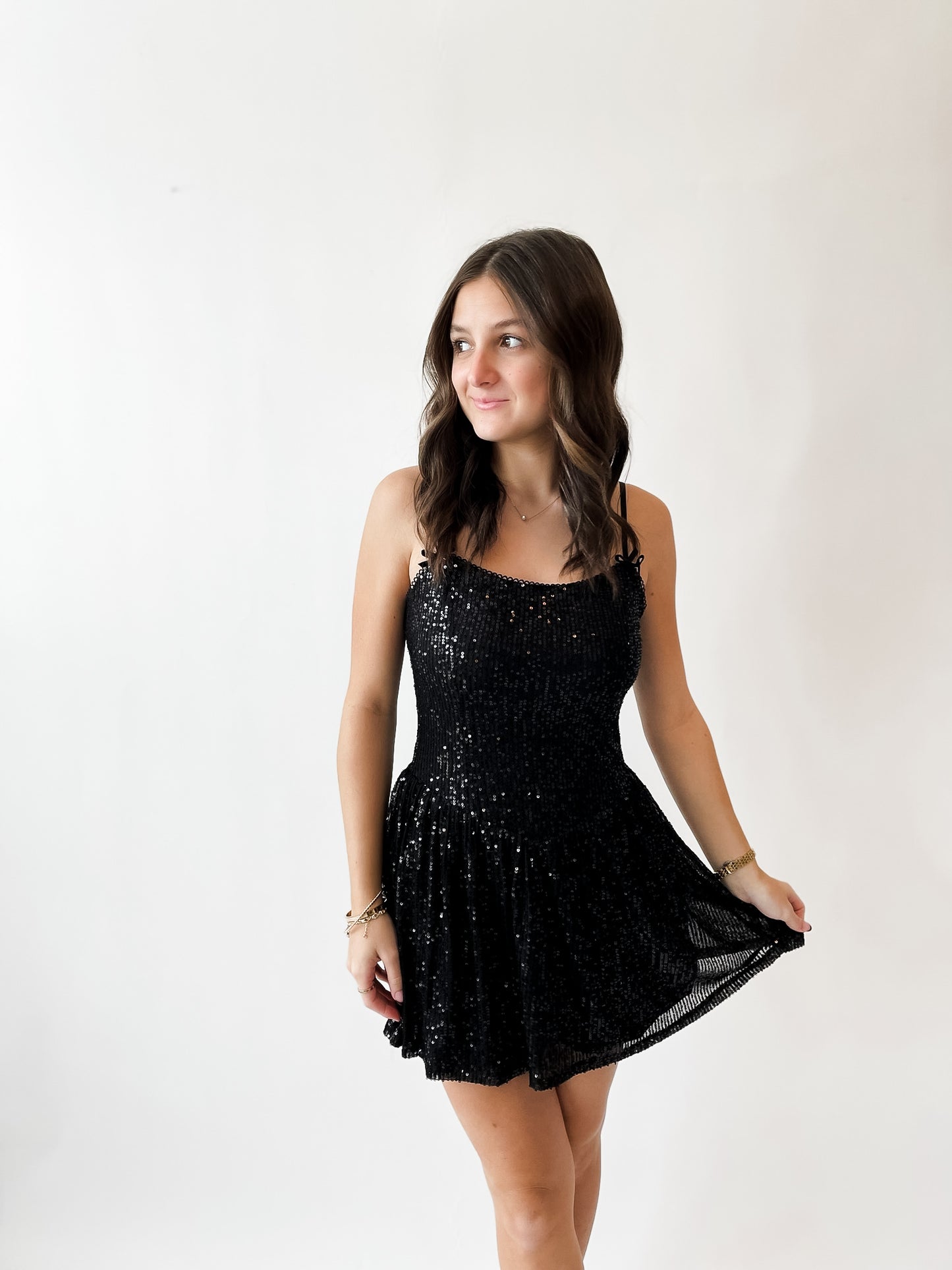 Olivia Sequin Mini Dress