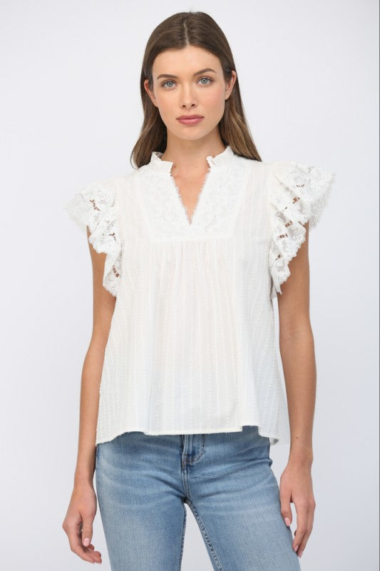 Annabelle Ruffle Top