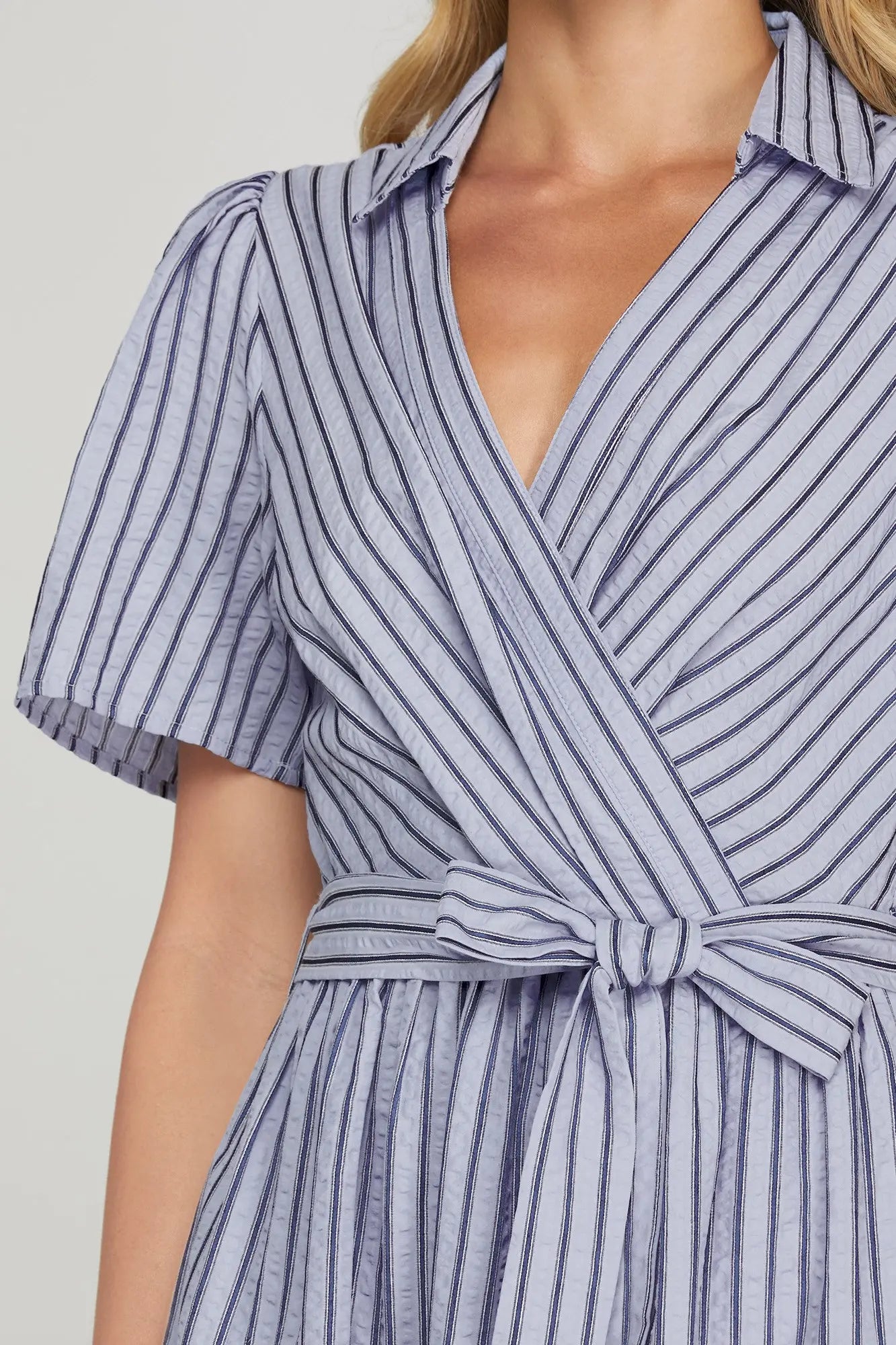 Lara Stripe Midi Dress