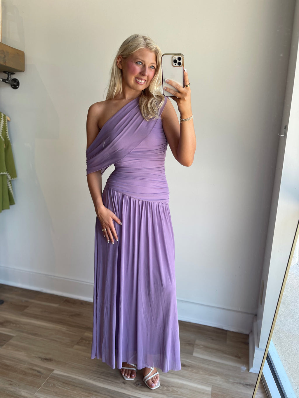 Annika One Shoulder Maxi Dress